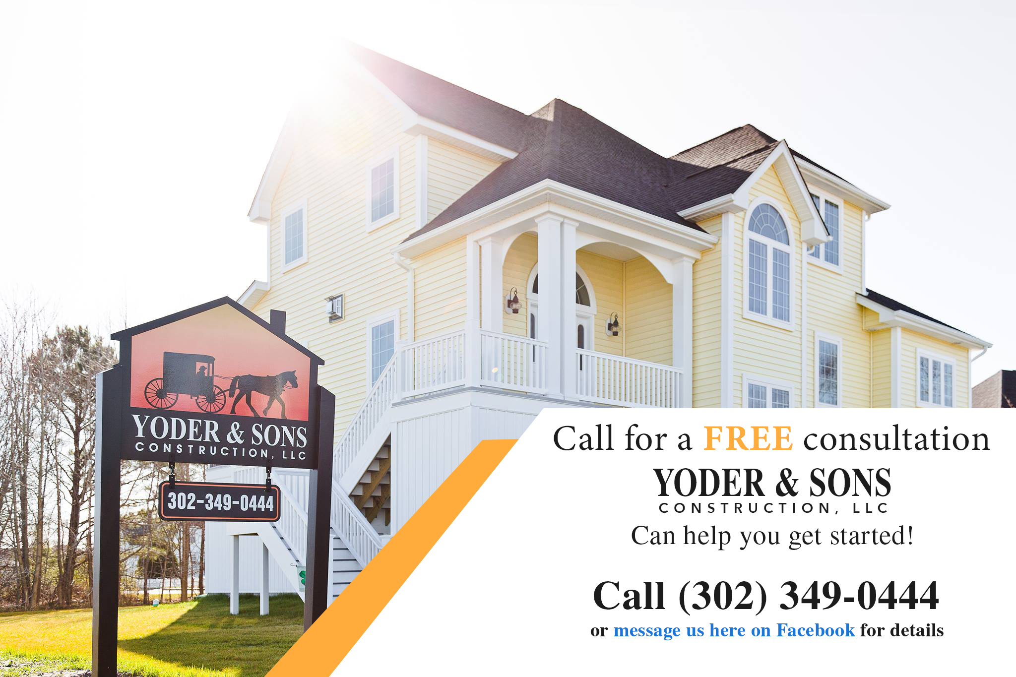 Yoder & Sons Construction LLC 10222 Woodyard Rd, Greenwood Delaware 19950