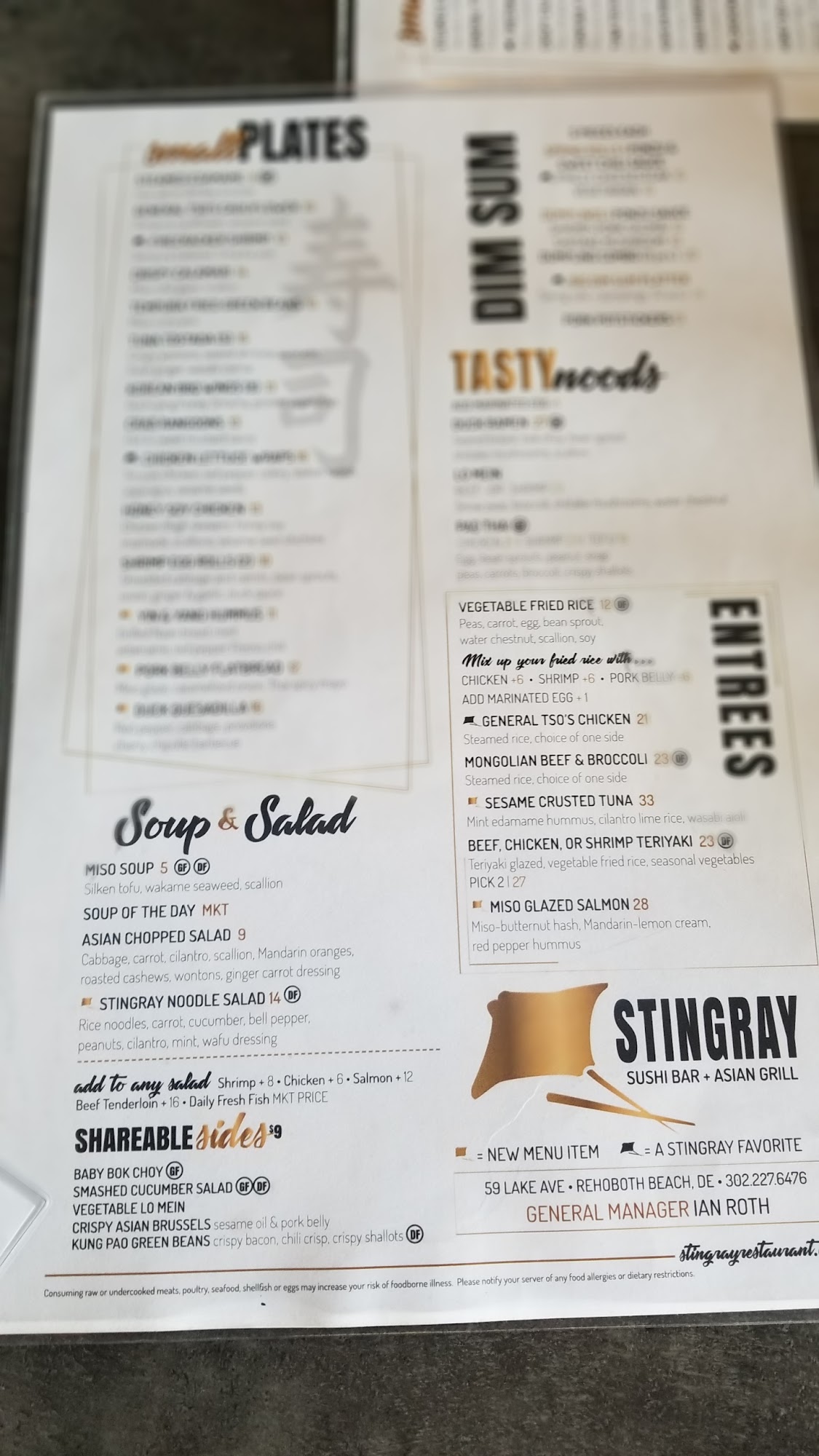Stingray Sushi Bar + Asian Grill