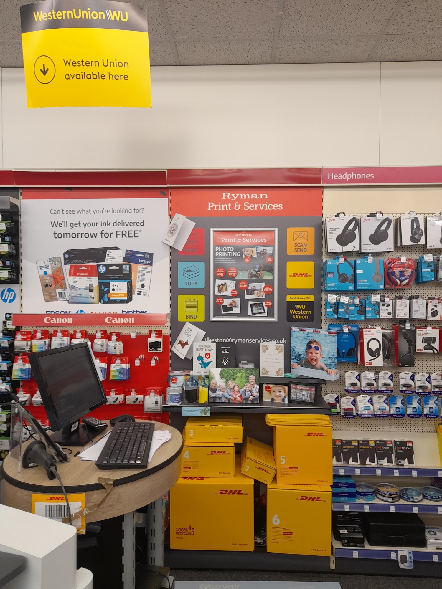 DHL Express Service Point (Ryman Ilkeston)