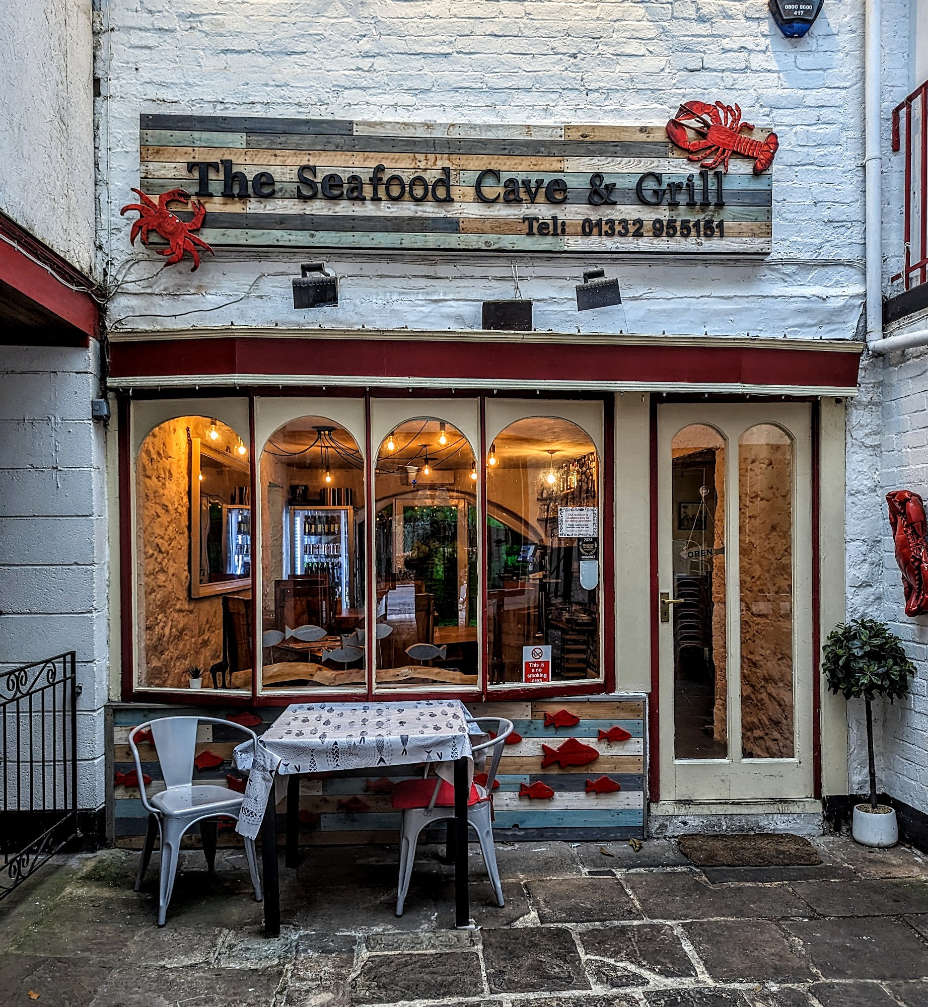 The Seafood Cave & Grill Unit 9, George Centre, 30 N Parade, Matlock Bath, Matlock