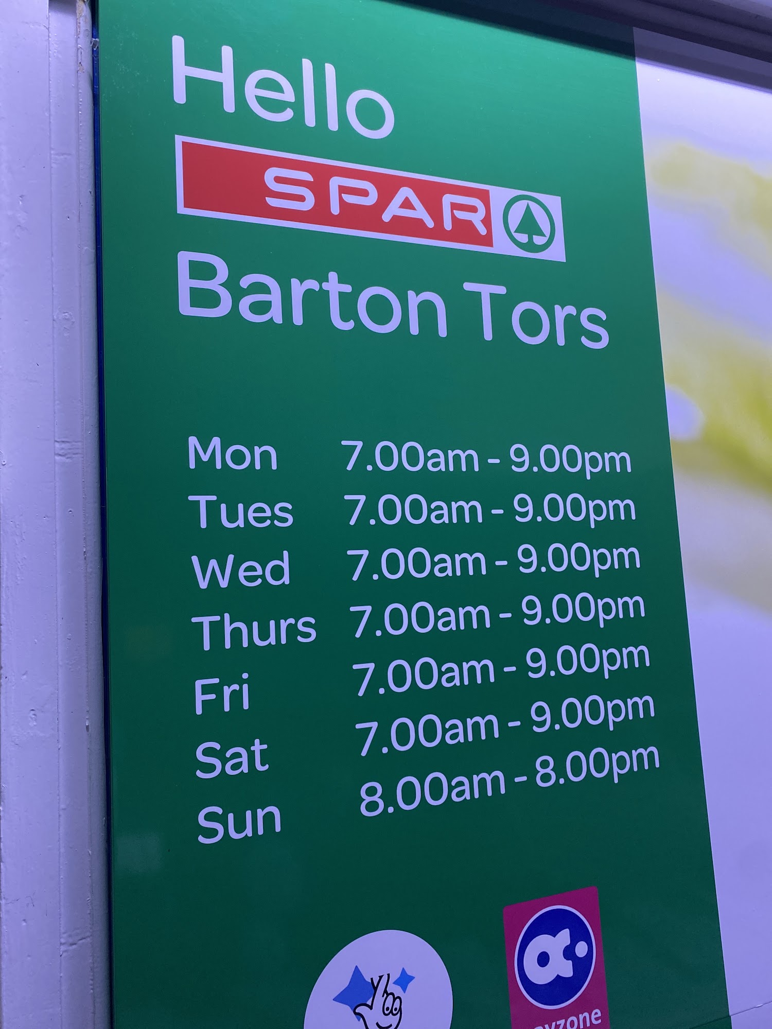 Barton Tors Stores Bideford
