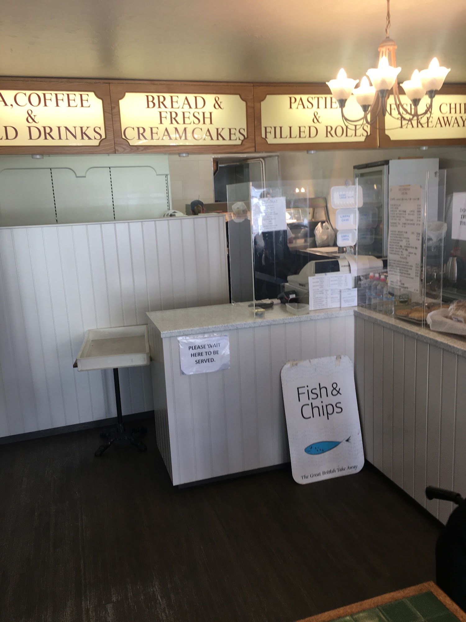 Fish and chips bakery 5-6, Stanhope Square, Holsworthy