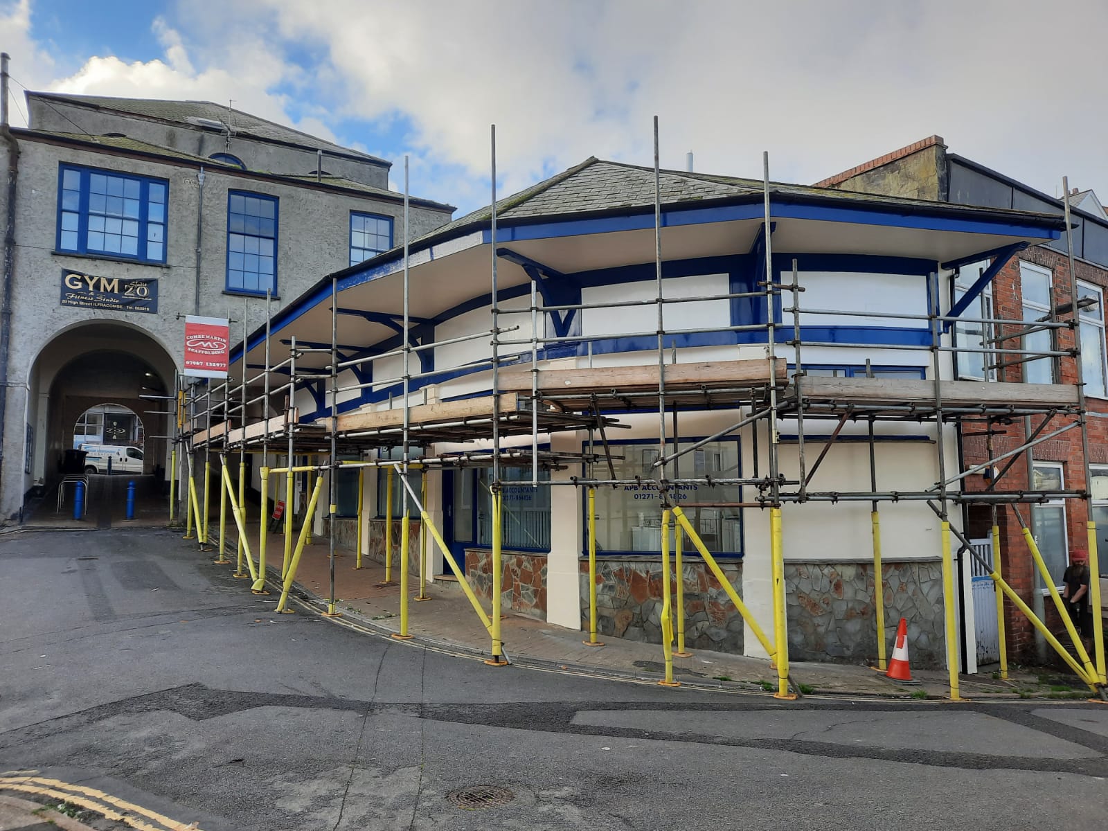 Combe Martin Scaffolding
