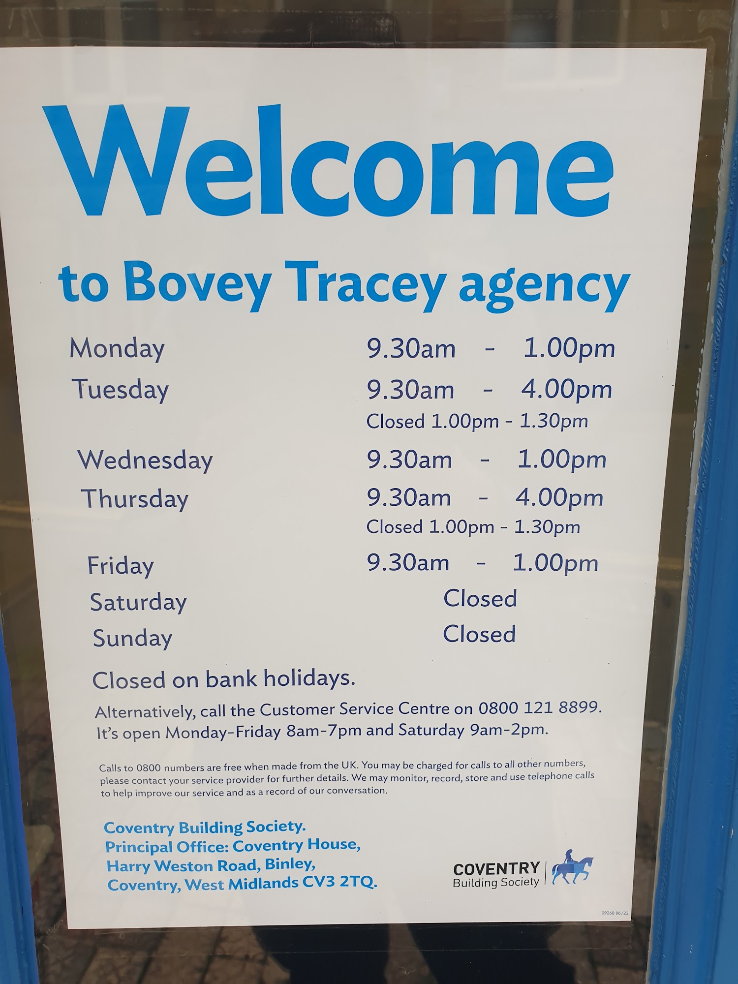 Coventry Building Society Newton Abbot
