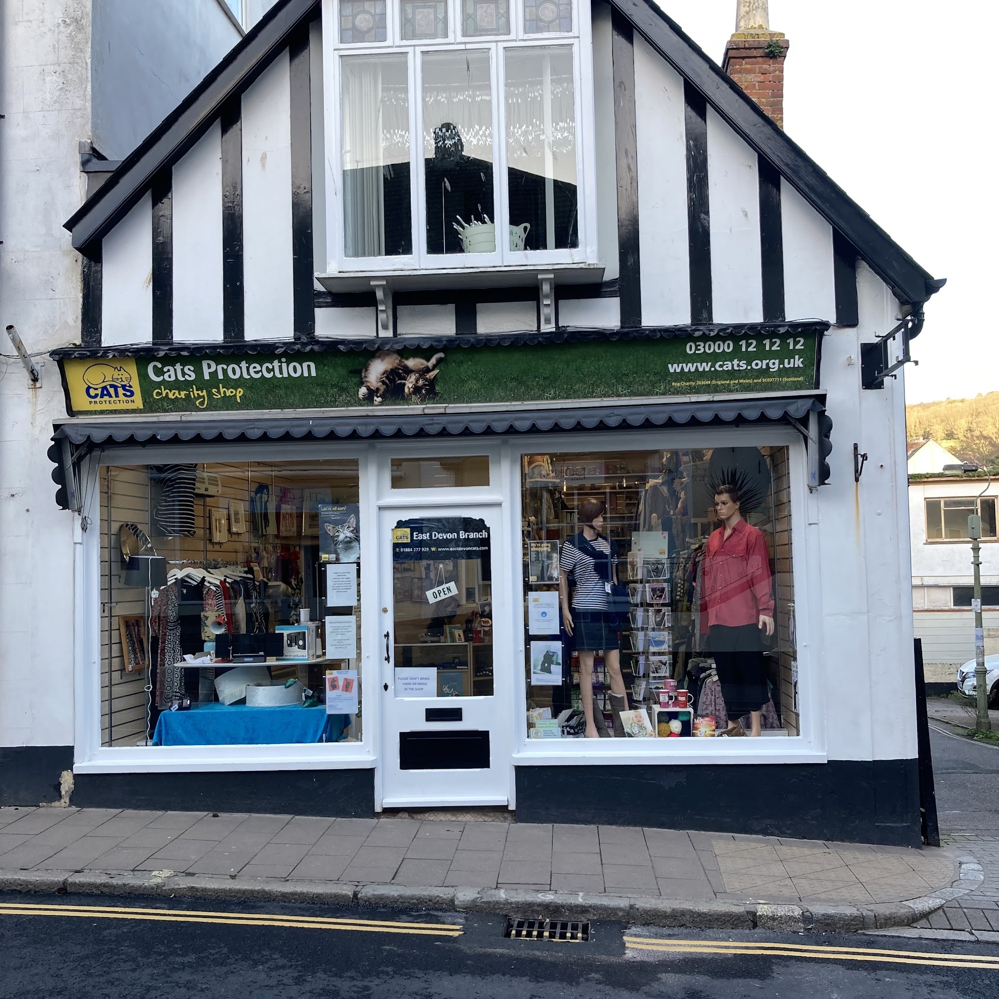 Cats Protection - East Devon Charity Shop Sidmouth
