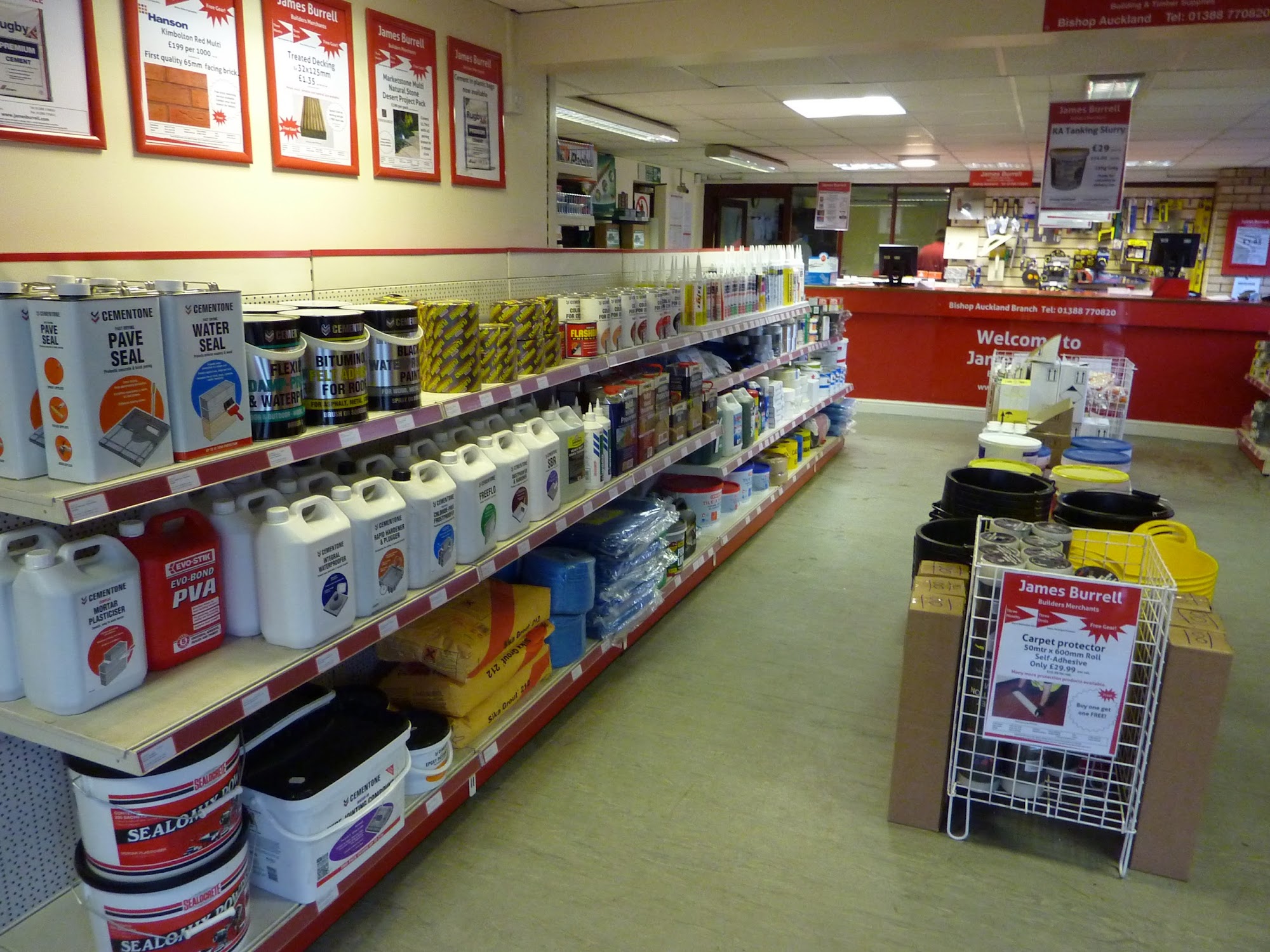 James Burrell Builders Merchants Bishop Auckland