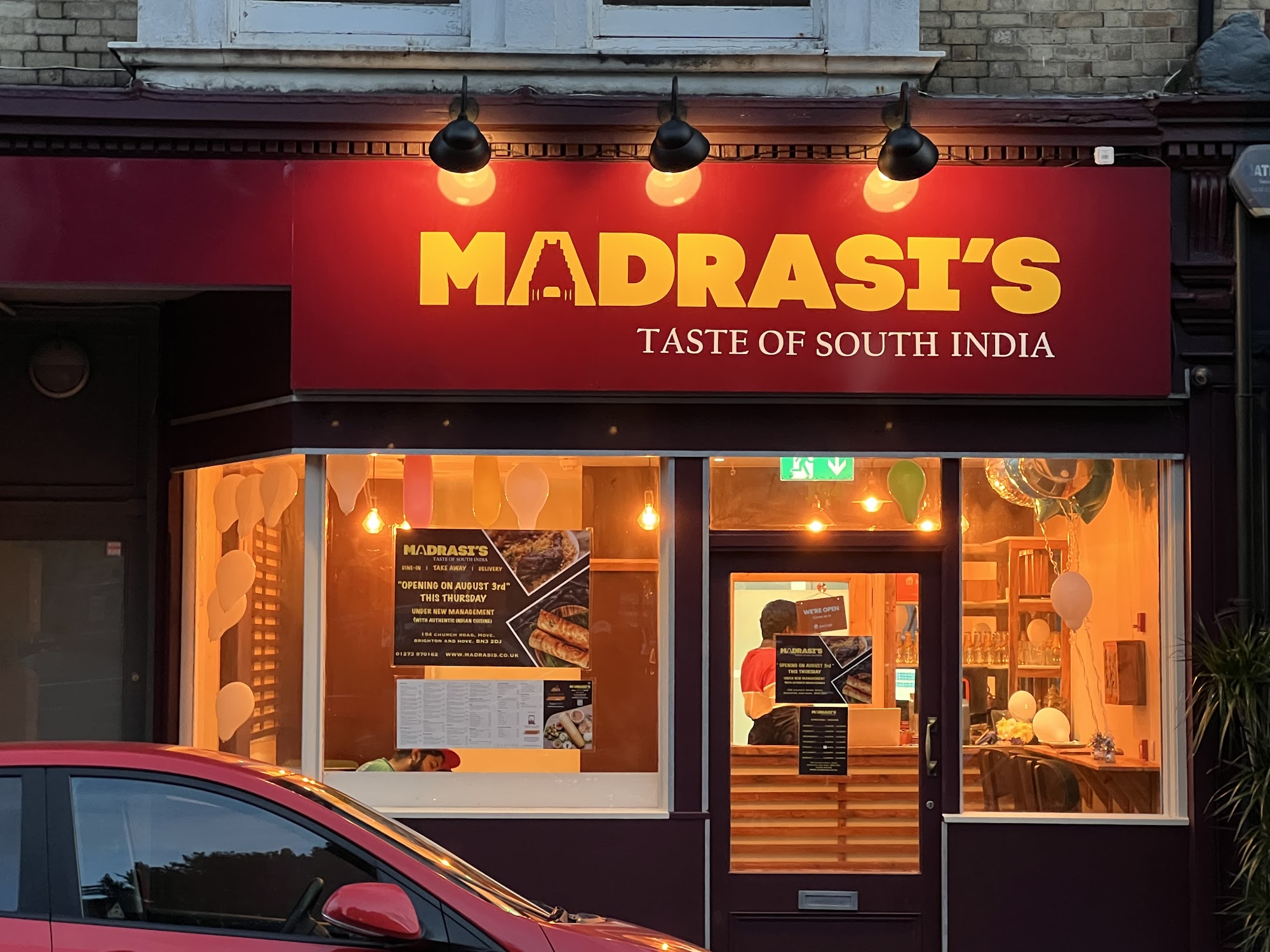 MADRASI'S Taste of South India 194 Church Rd, Brighton and Hove, Hove