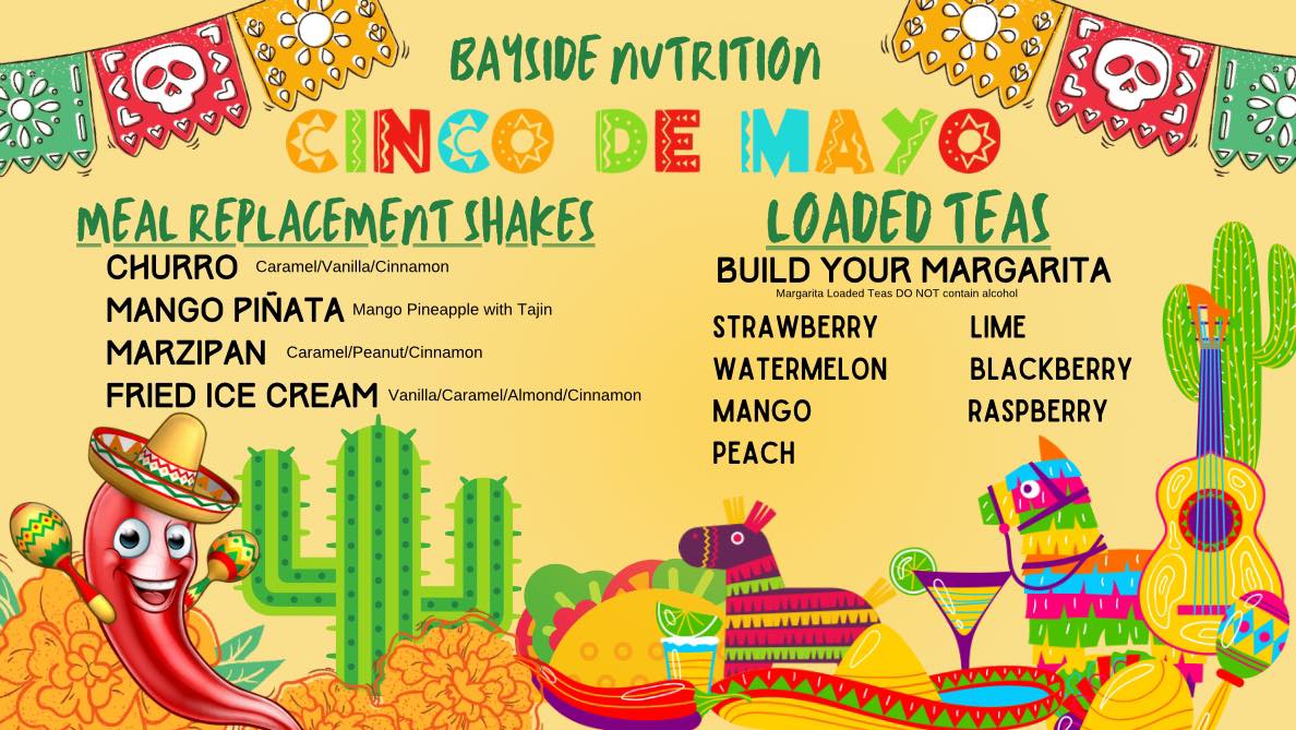 Bayside Nutrition Menu