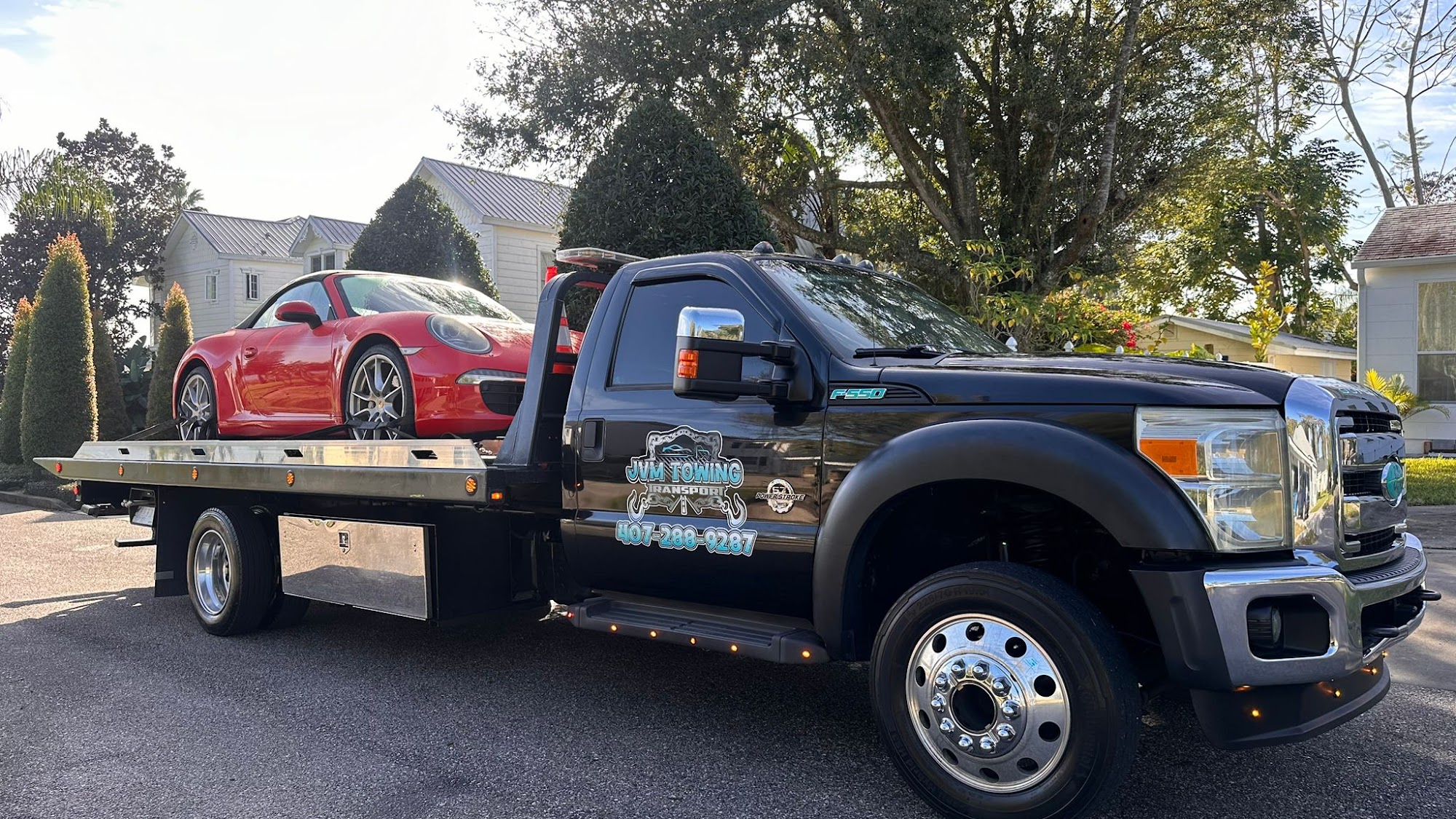 Jvm towing and transport