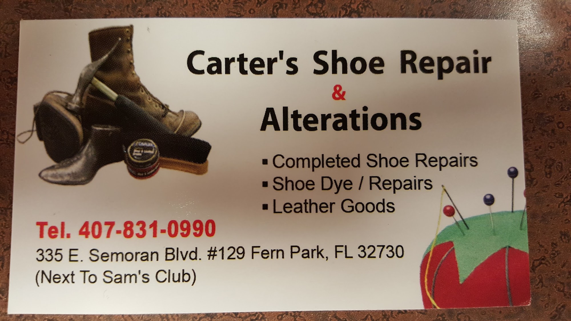 Carter's Alterations & Dry Cleaners 335 FL-436 #129, Fern Park Florida 32730