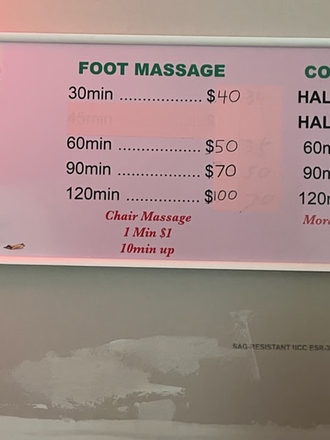 Ginkgo foot massage & spa