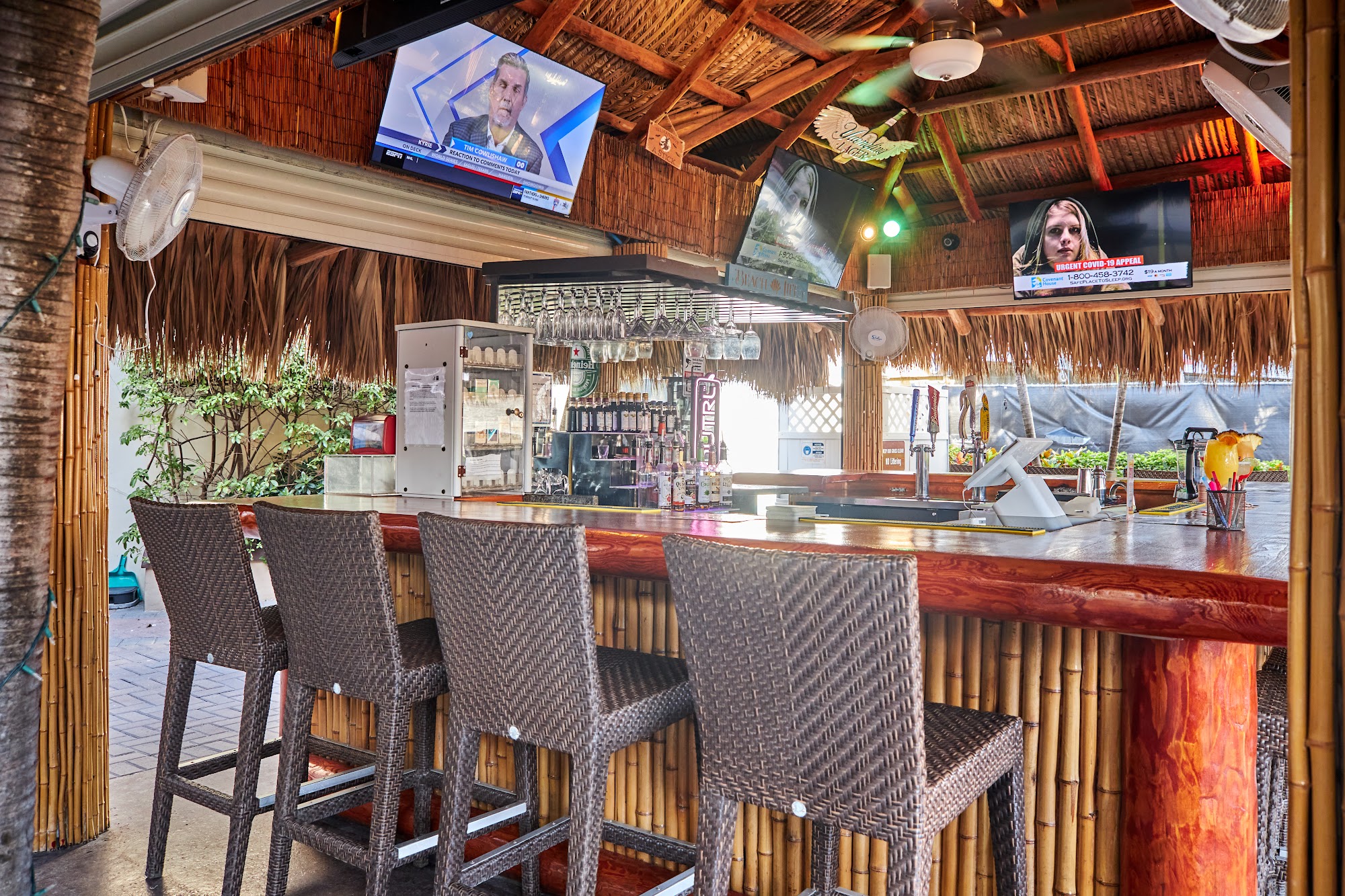 Caribbean Resort Tiki Bar