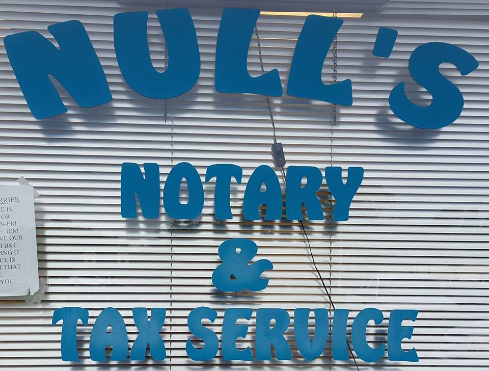 Null's Notary & Tax Services