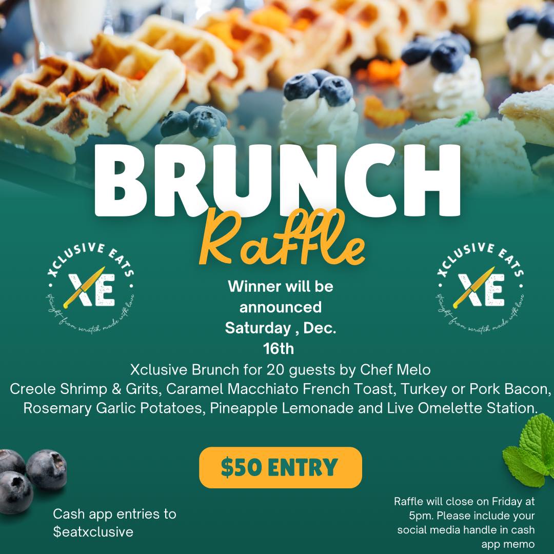 Xclusive Eats Catering Menu