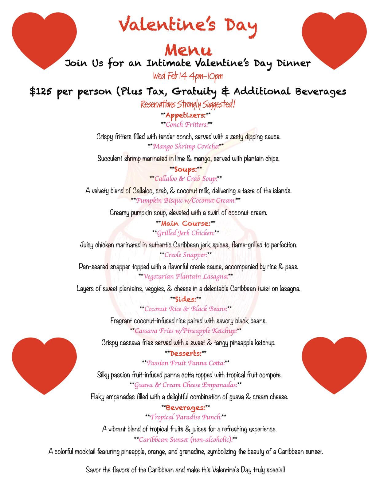 Vevetas Tapas by Pink Salt Menu