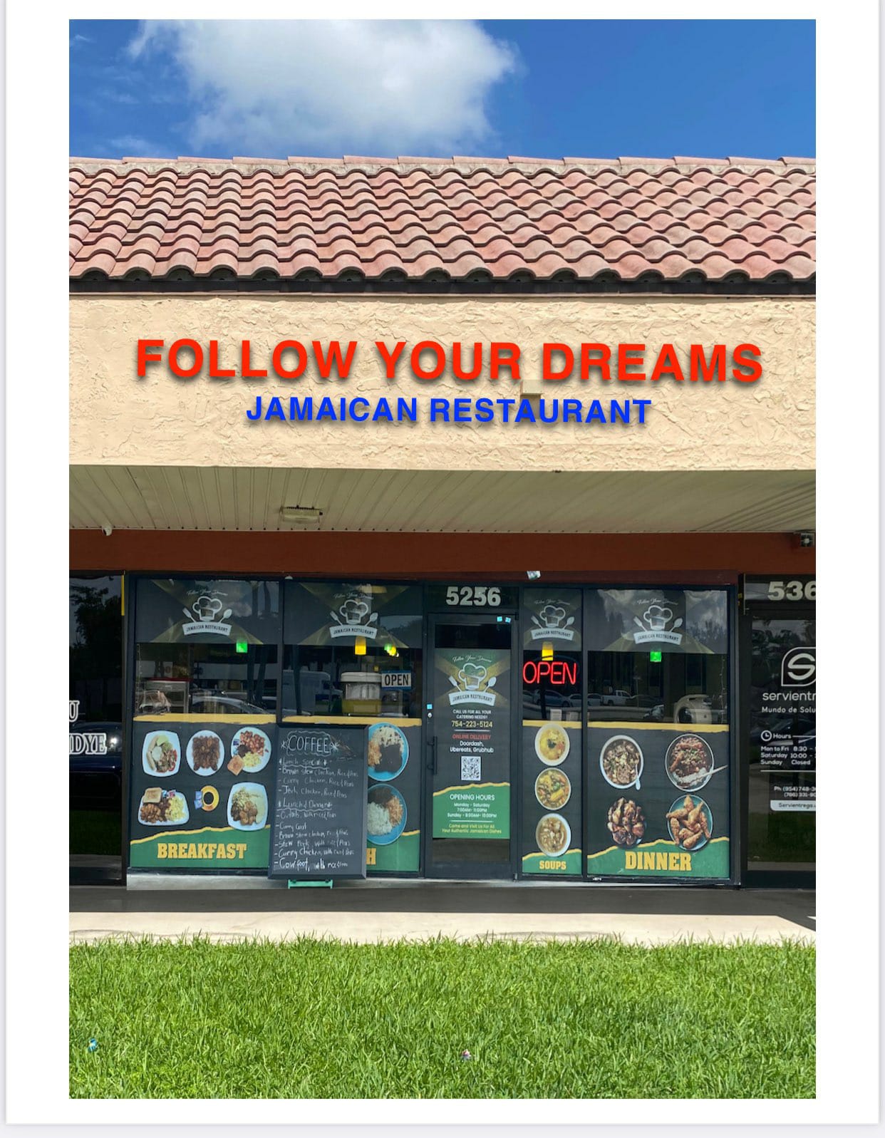 Follow Your Dreams Jamaican Restaurant
