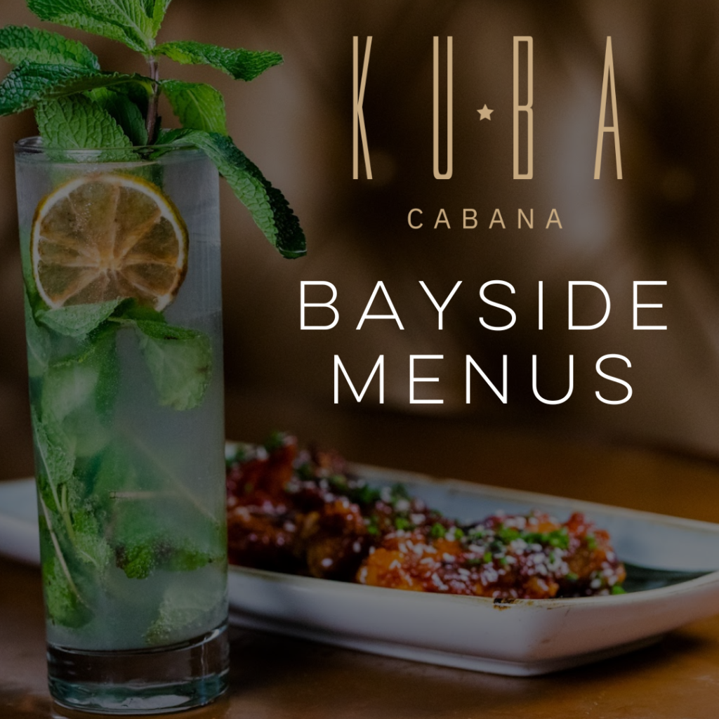Kuba On The Bay Menu