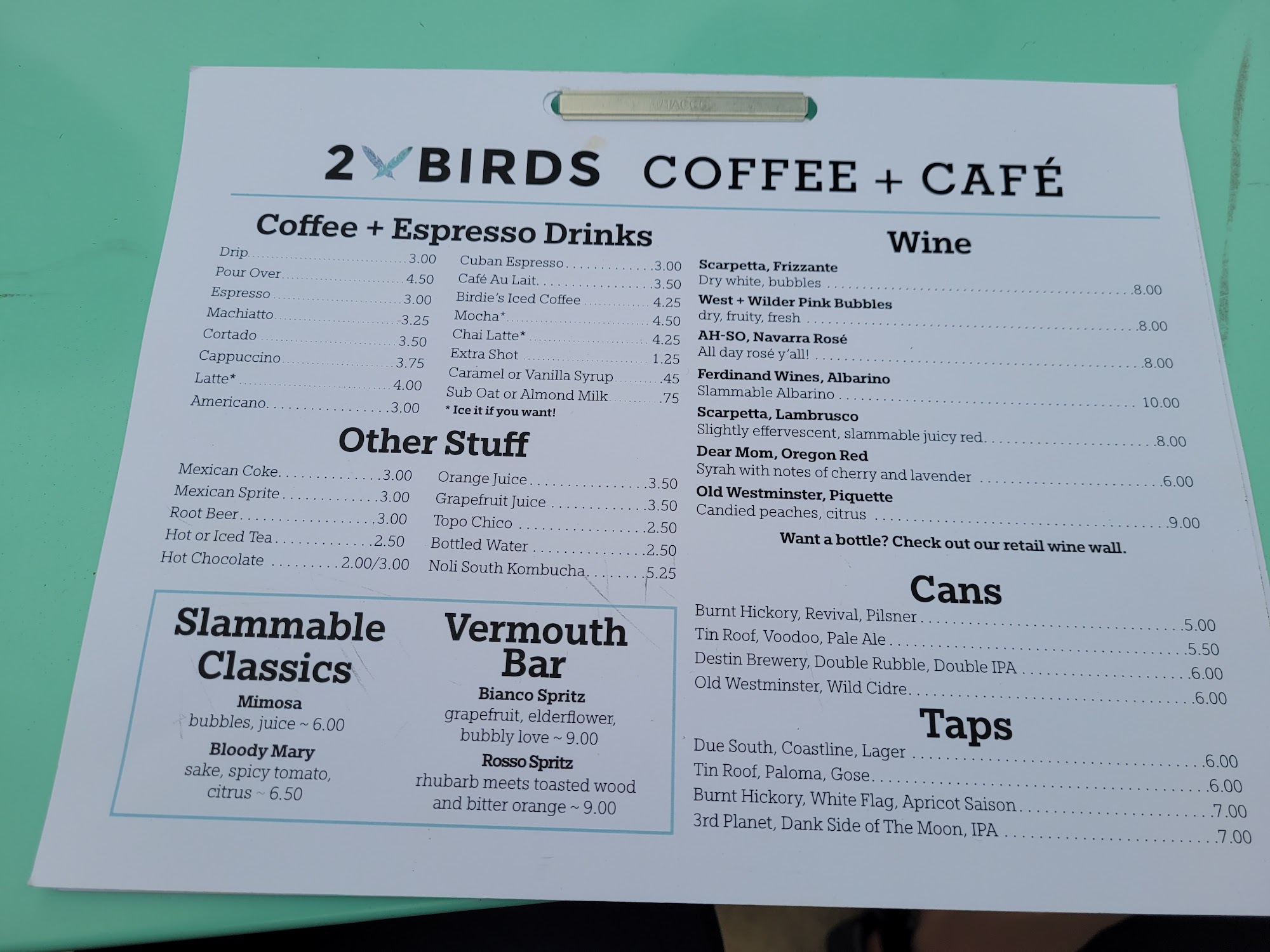 2 Birds Coffee And Cafe