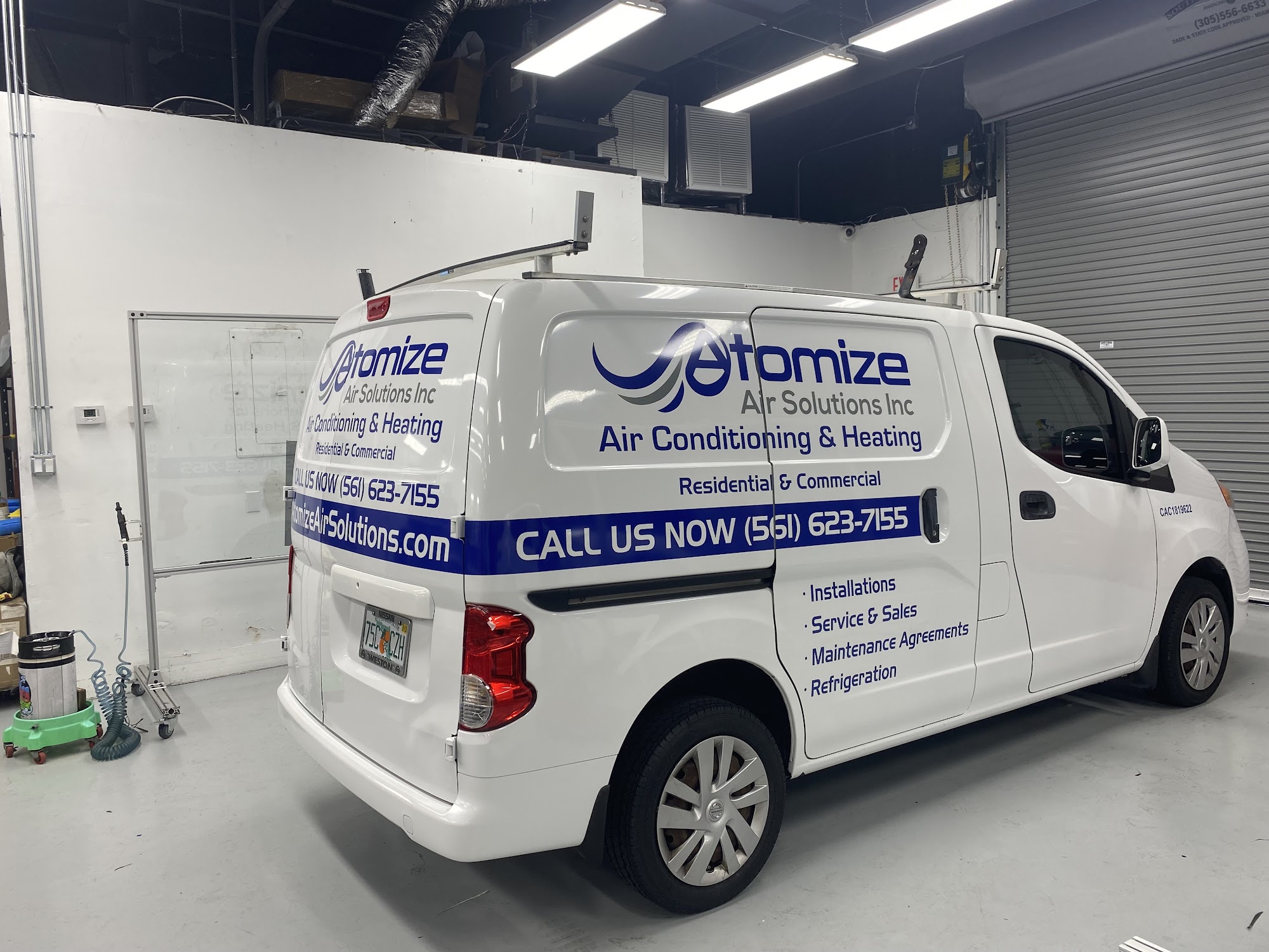 Atomize air solutions