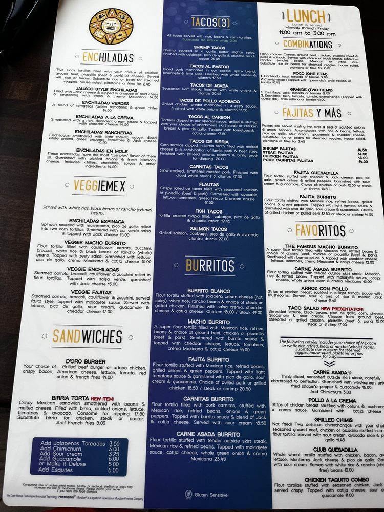 Azteca D'Oro Wesley Chapel, Wesley Chapel Menu, Reviews (163), Photos