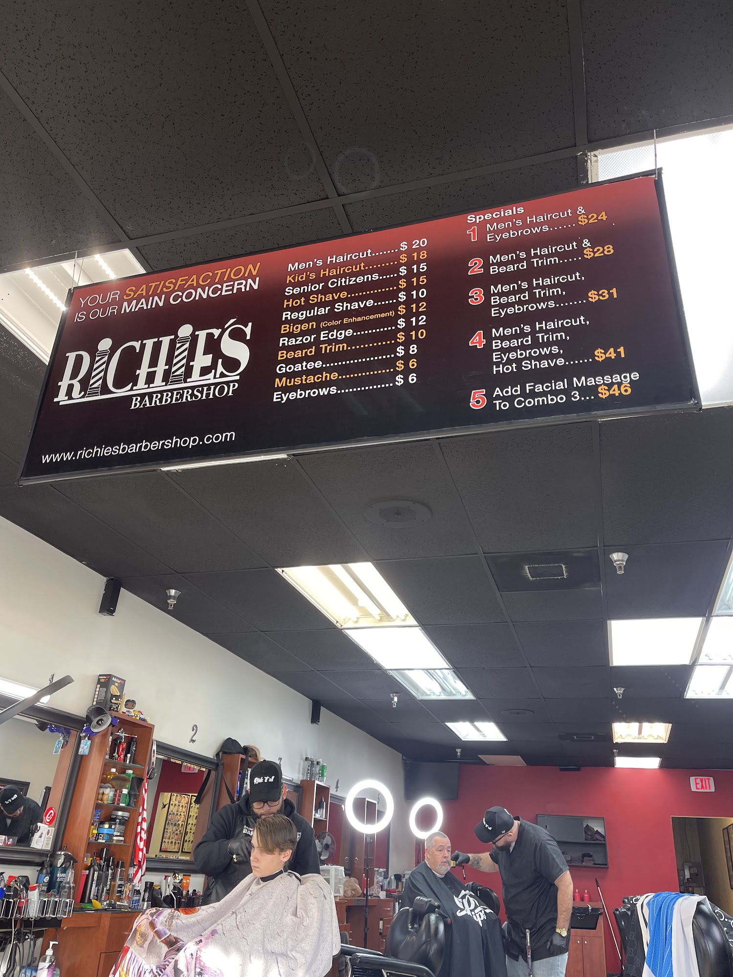 Richie's Barbershop 3 Winter Springs Fl.