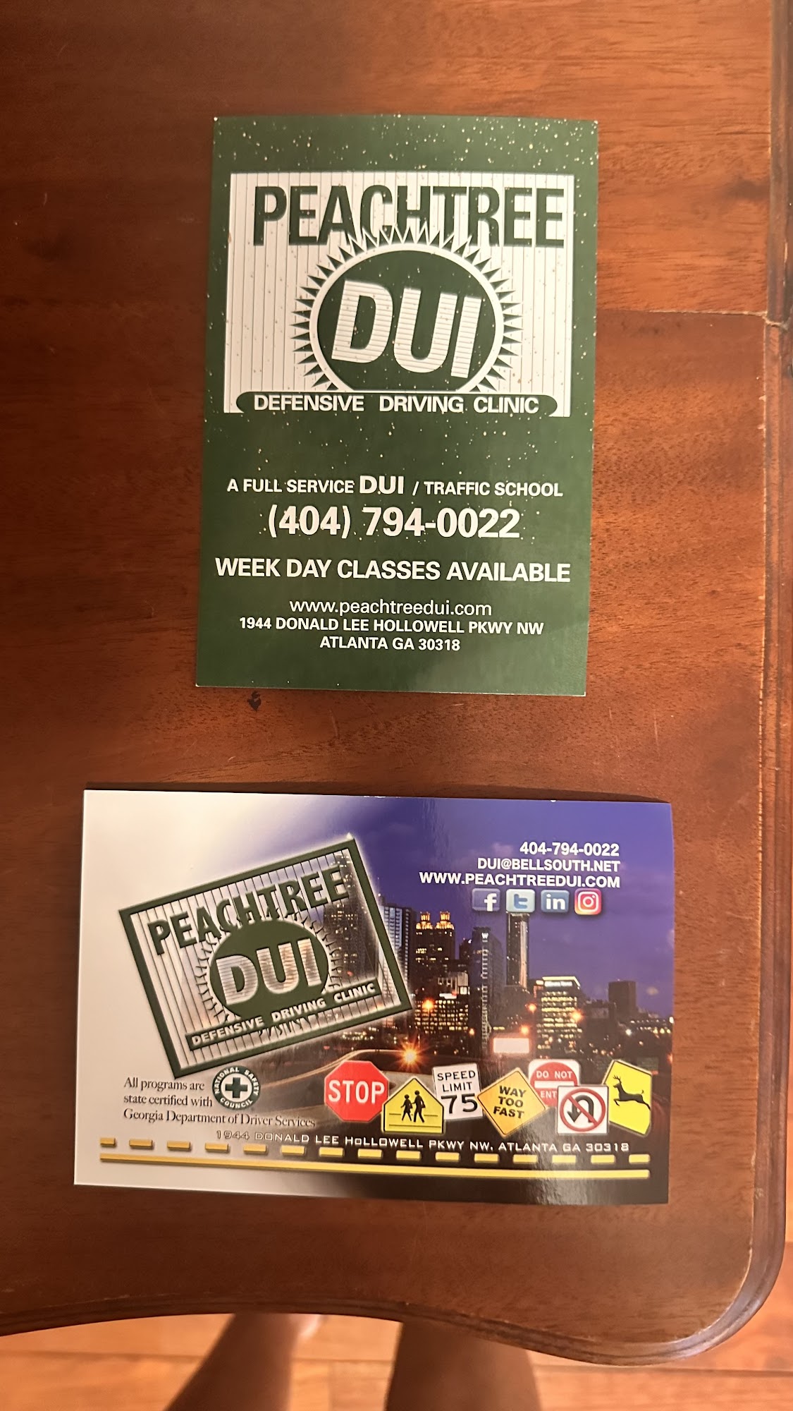 Peachtree DUI & Defensive Driving School