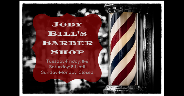 Jody Bill’s Barber Shop 35 11th Ave NE, Cairo Georgia 39828