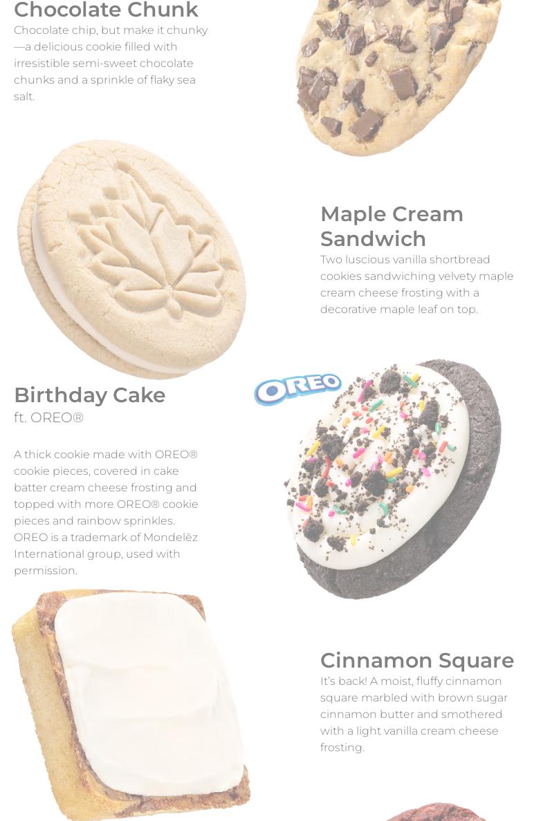 Crumbl - Flowery Branch Menu