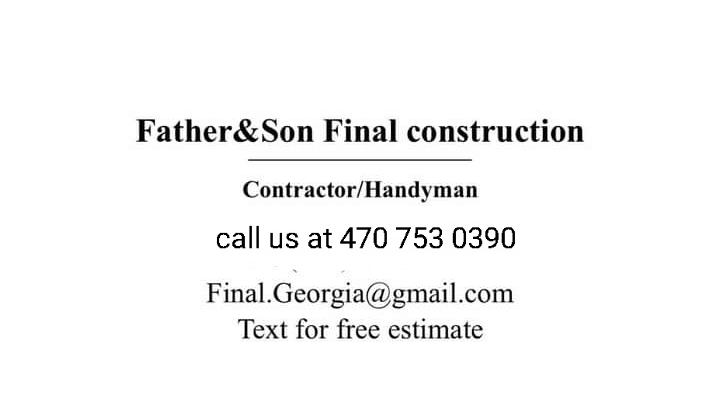 Father And Son construction