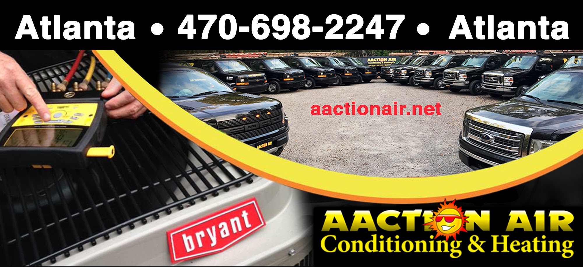 AAction Air Conditioning & Heating Co. 7336 Lee Rd, Lithia Springs Georgia 30122