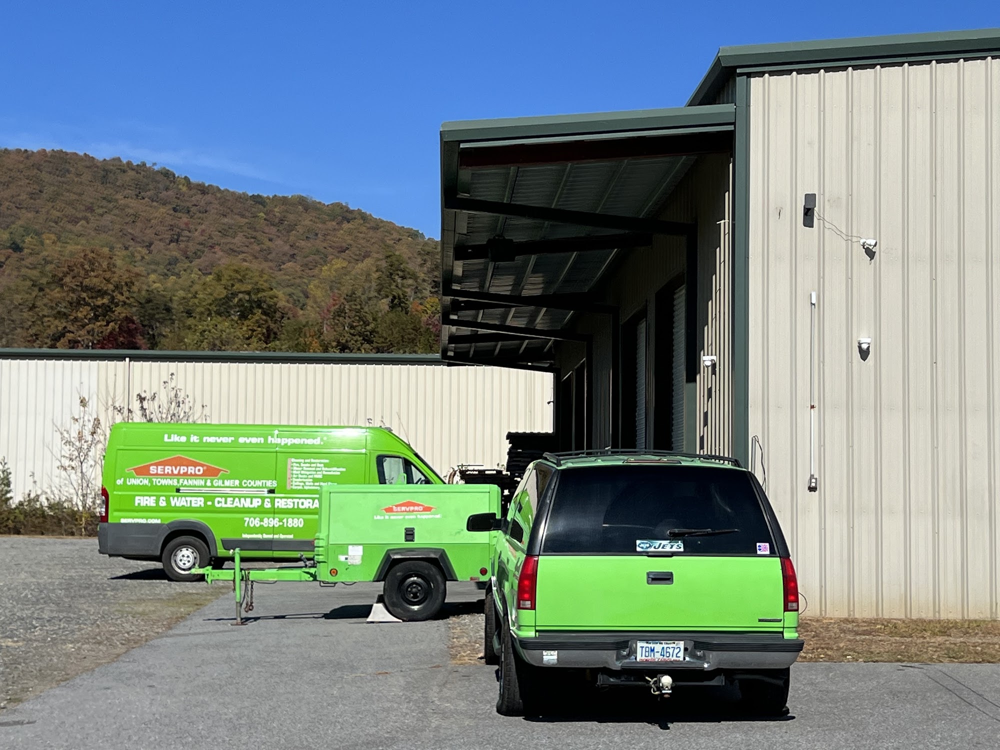 SERVPRO of Union, Towns, Fannin & Gilmer Counties 117 Industrial Park Drive, Young Harris Georgia 30582