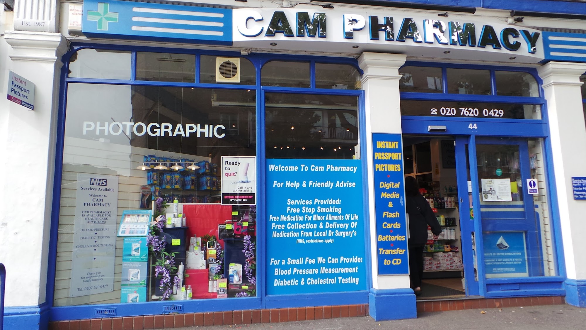 CAM Pharmacy Bermondsey, Borough, Southwark and Waterloo
