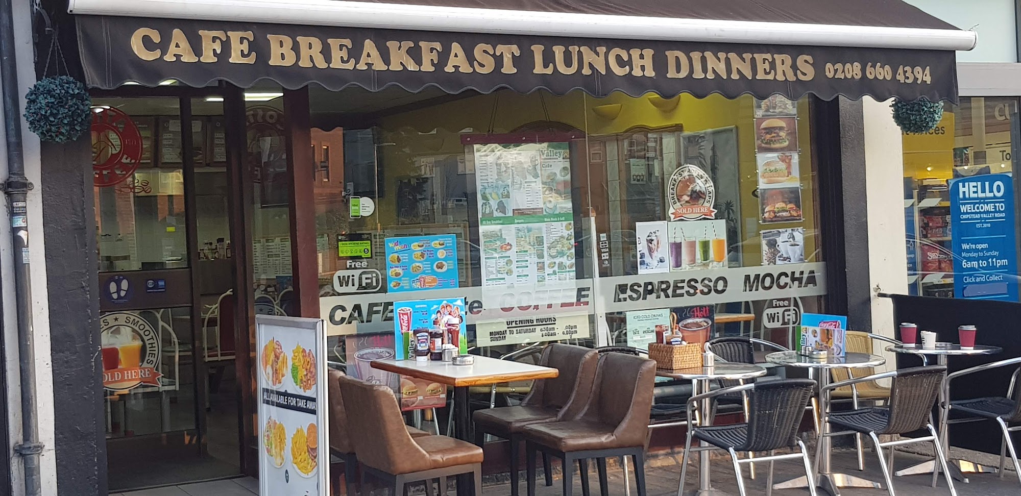 Valley Cafe Restaurant 6 Chipstead Valley Rd, Coulsdon