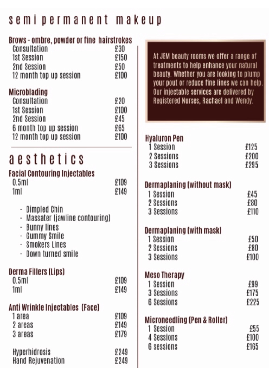JEM Beauty Rooms