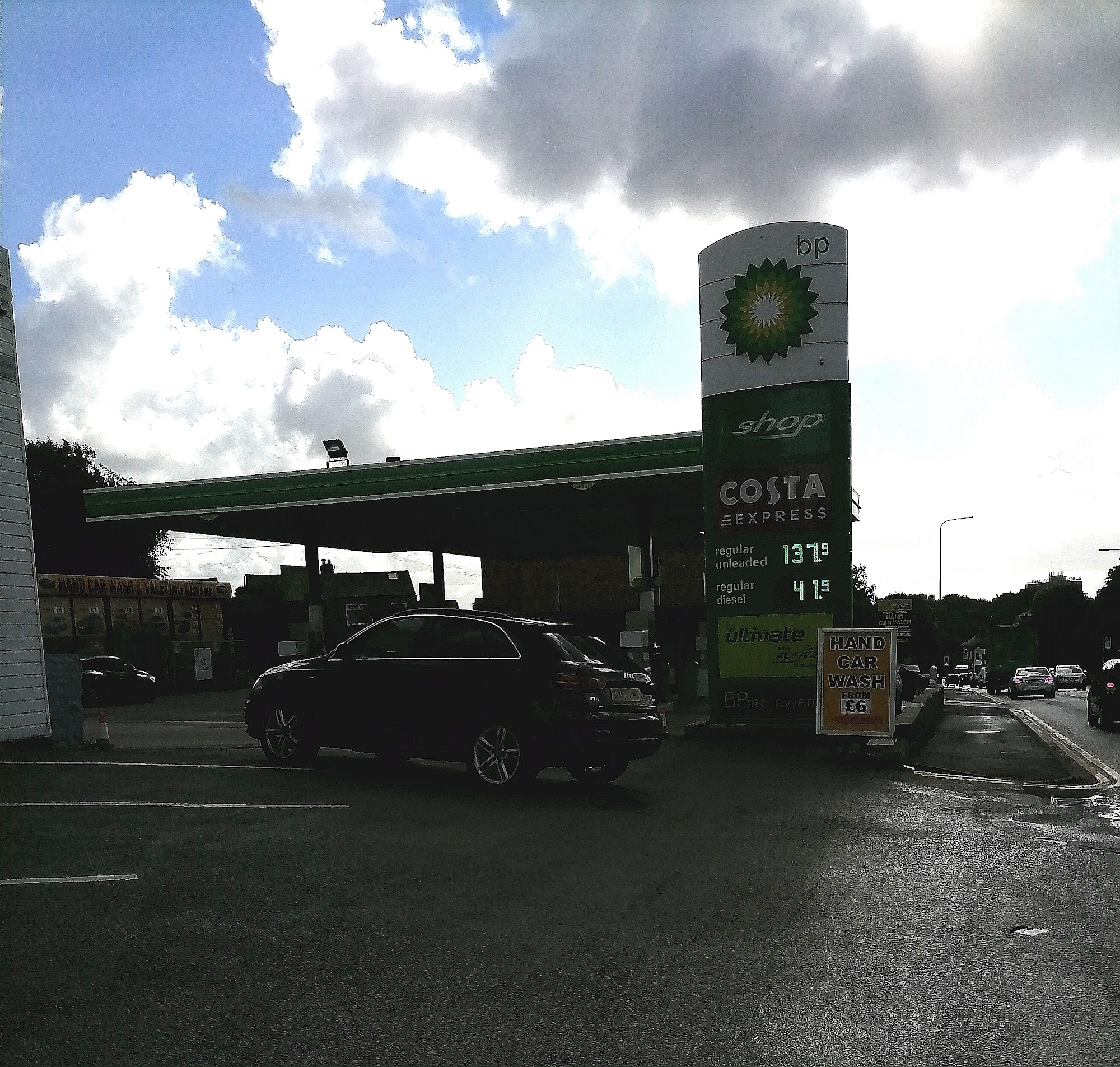 B P Car Wash Wigan