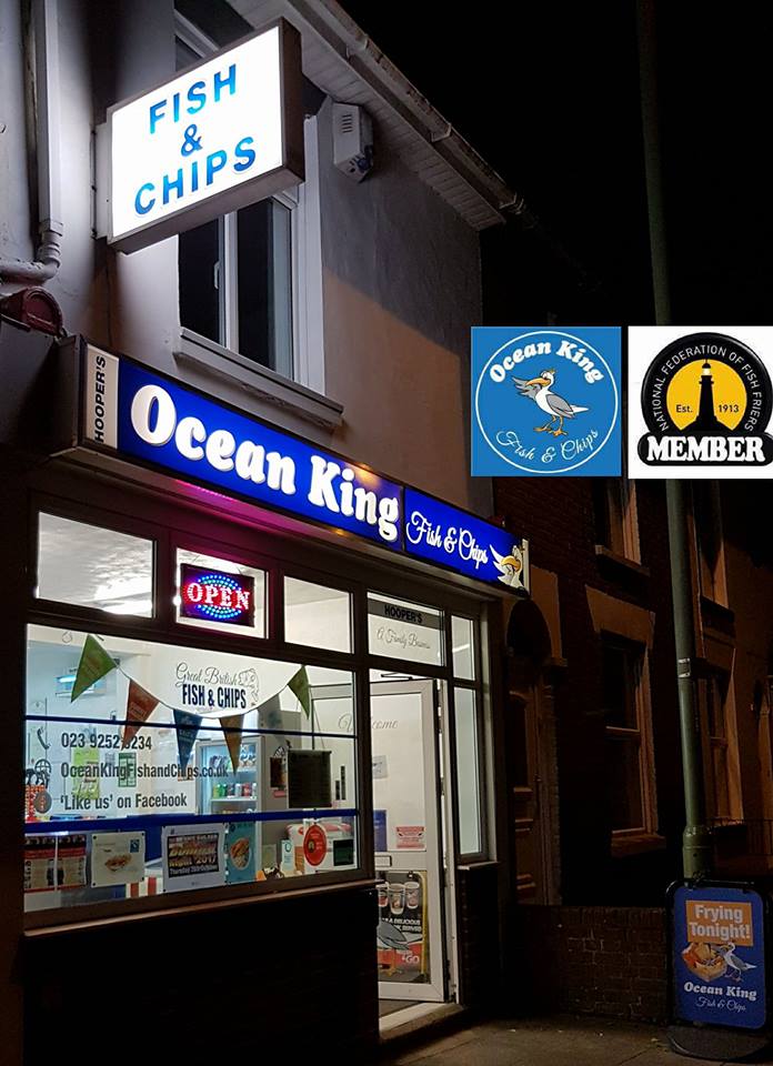 Ocean King Fish Bar 313 Forton Rd, Gosport