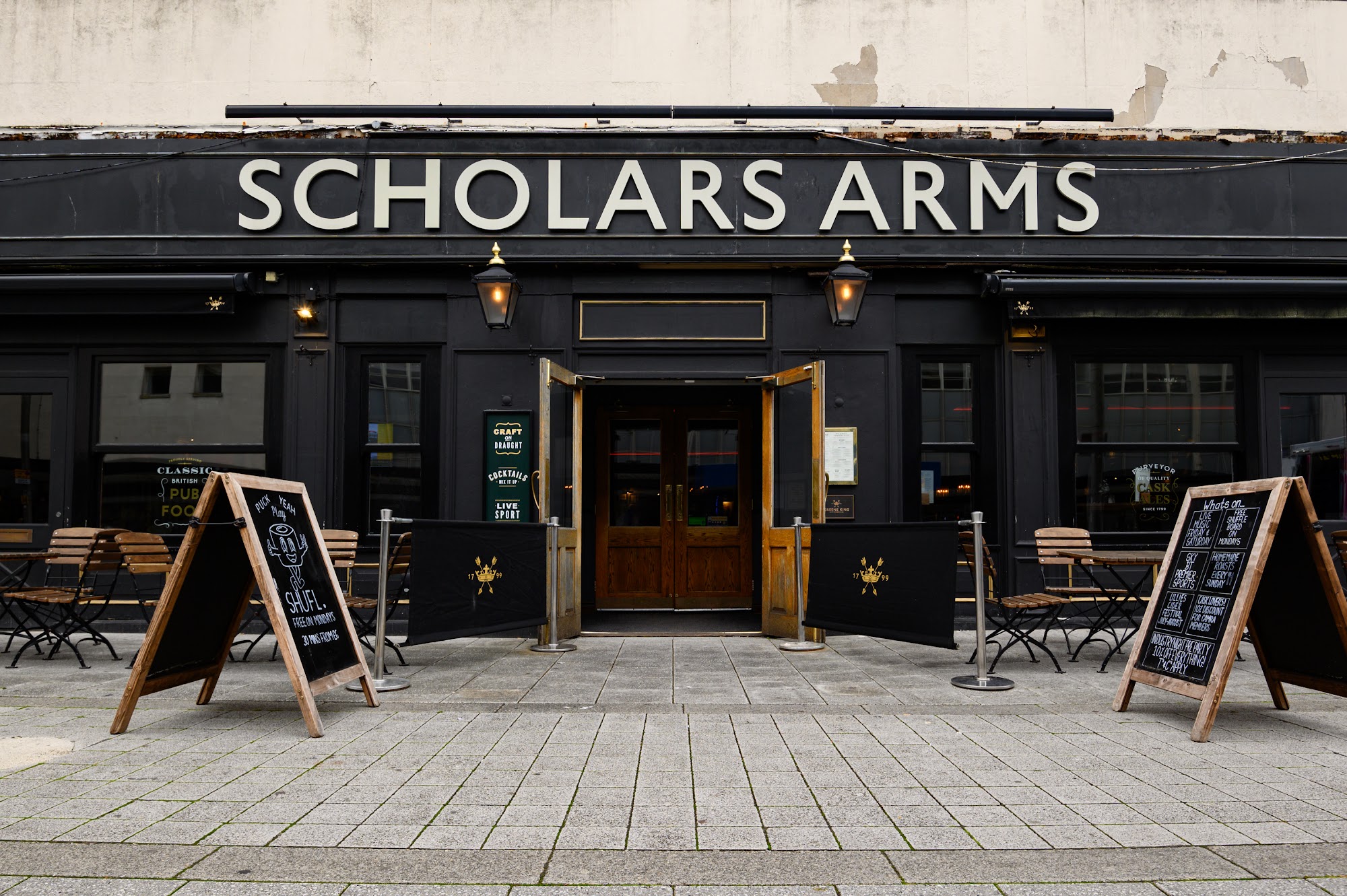 The Scholars Arms 166 Above Bar St, Southampton