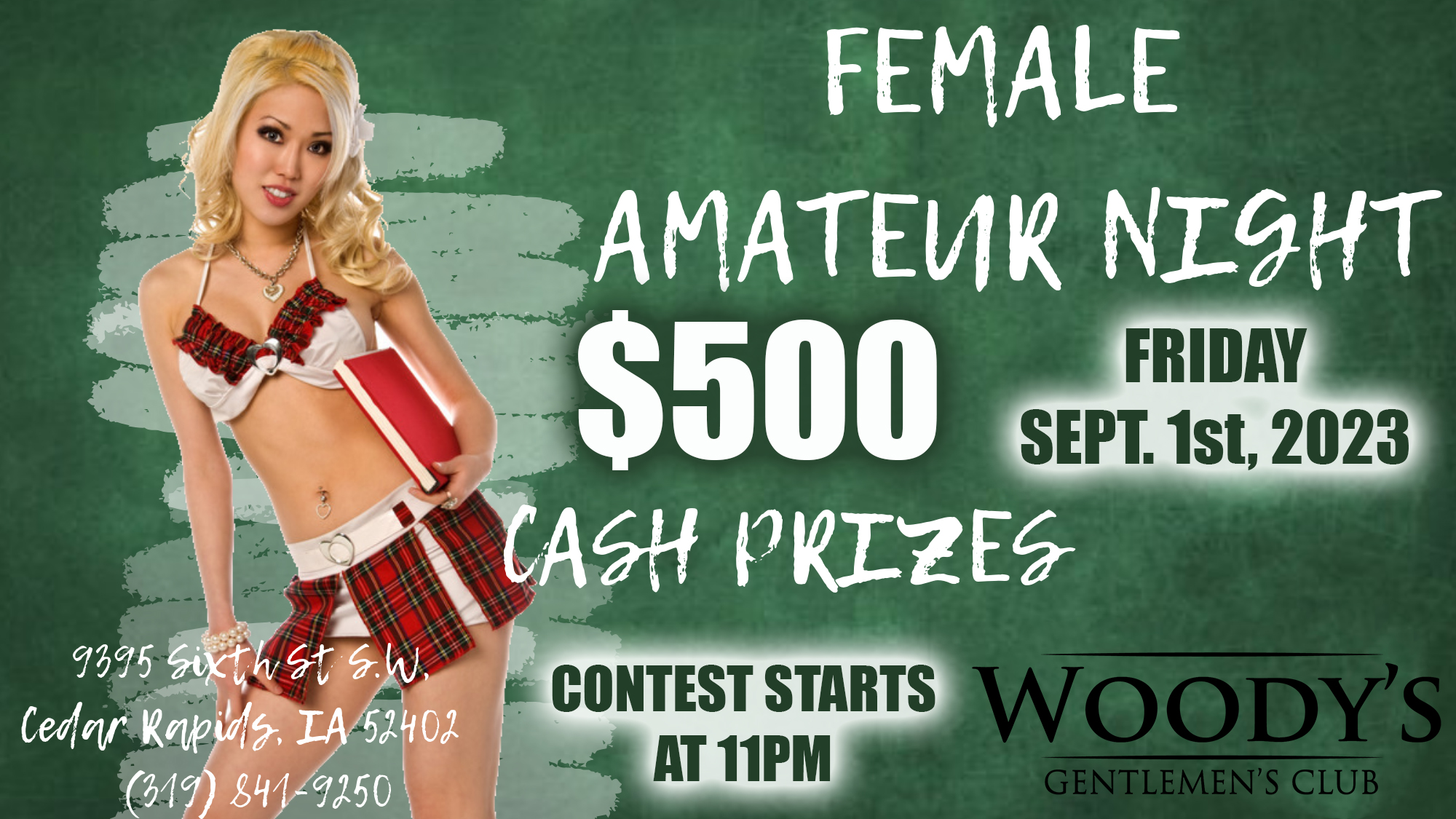 WOODYS SHOW CLUB - Cedar Rapids IA - Hours, Directions, Reviews ...