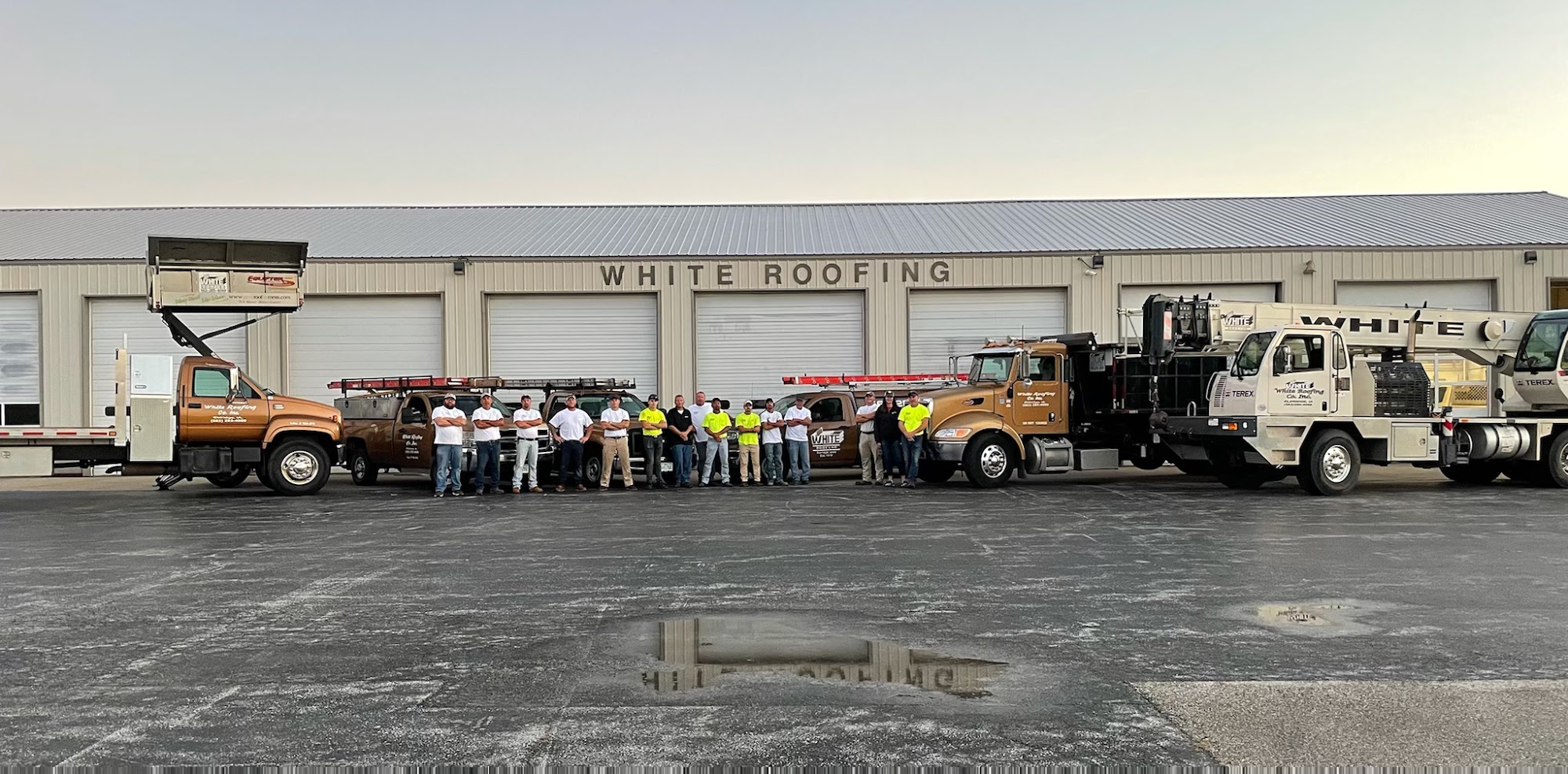 White Roofing Company, Inc. 220 N 9th Ave, Eldridge Iowa 52748