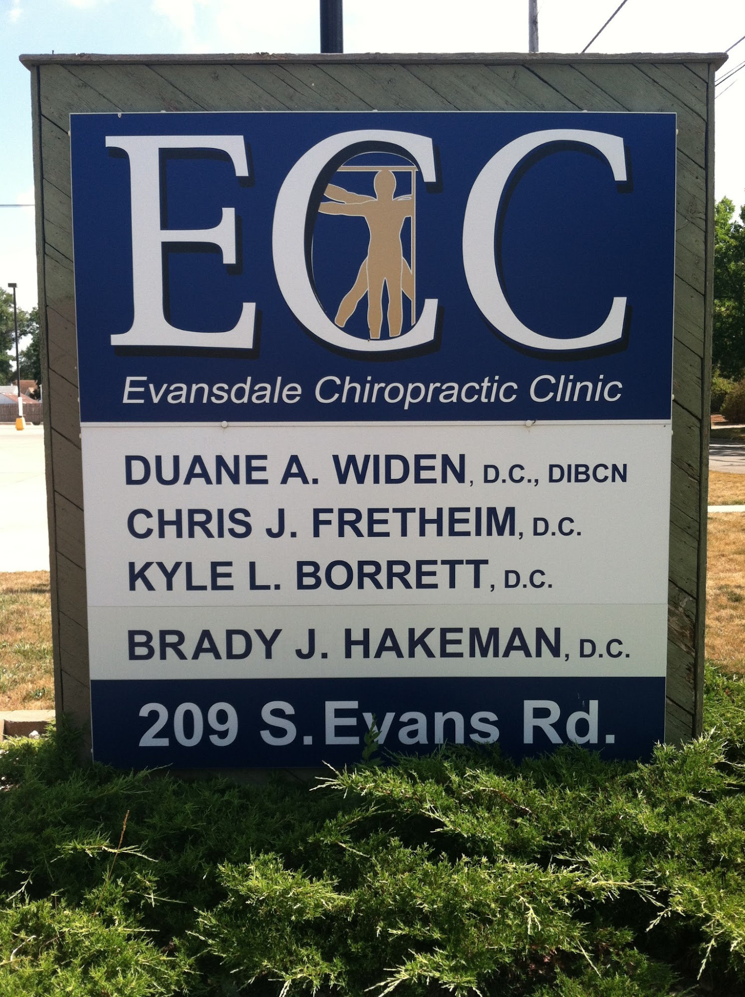 Evansdale Chiropractic Clinic 209 S Evans Rd, Evansdale Iowa 50707