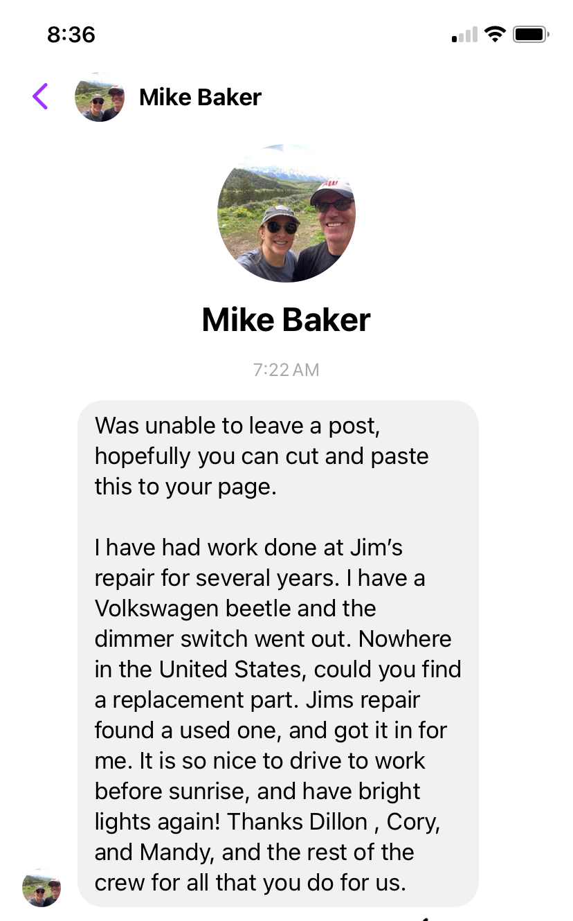 Jim's Repair