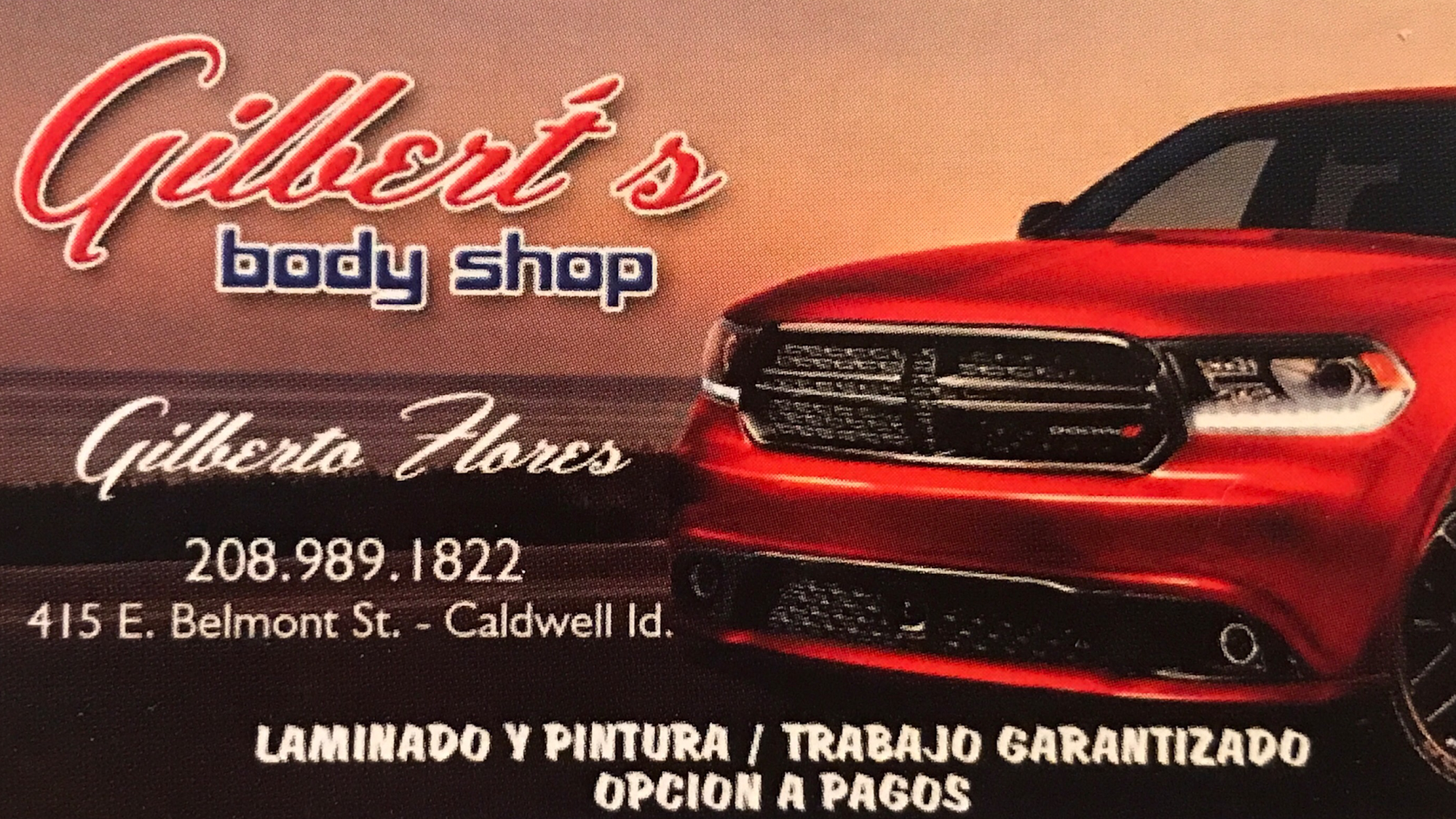 Gilberto’s Body Shop
