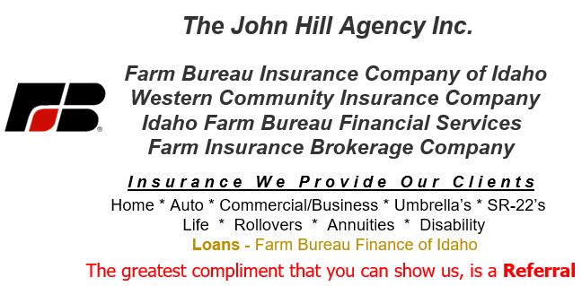 Idaho Farm Bureau Insurance 1505 3rd Ave N, Payette Idaho 83661