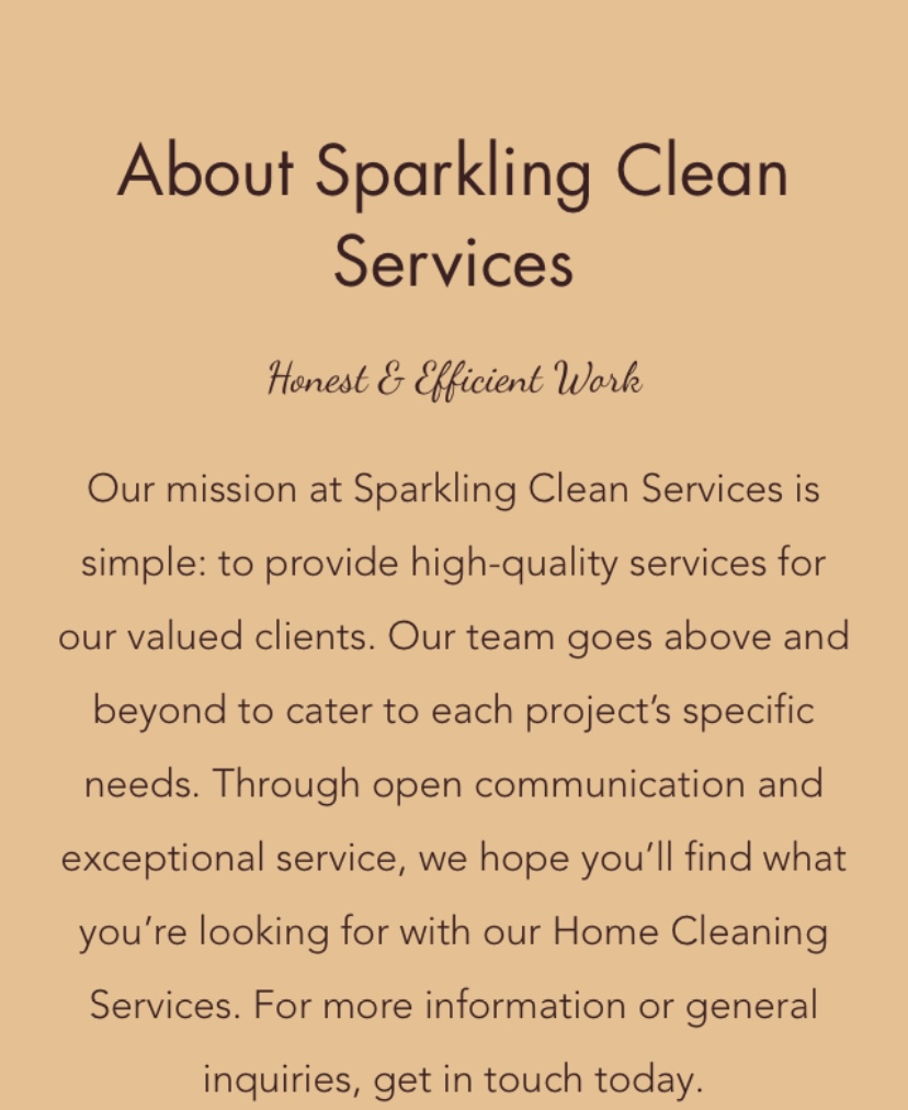Sparkling Clean Service 733 S 2nd W St, Preston Idaho 83263