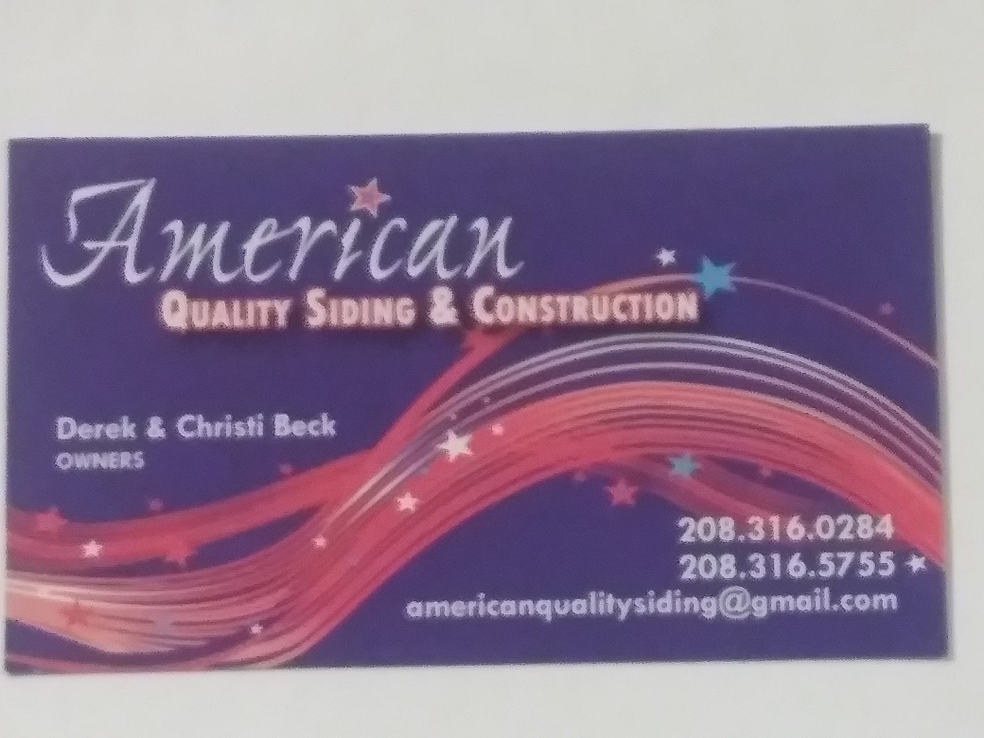 American Quality Siding & Construction