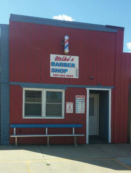 Mike's Barber Shop 113 E Meek St, Abingdon Illinois 61410