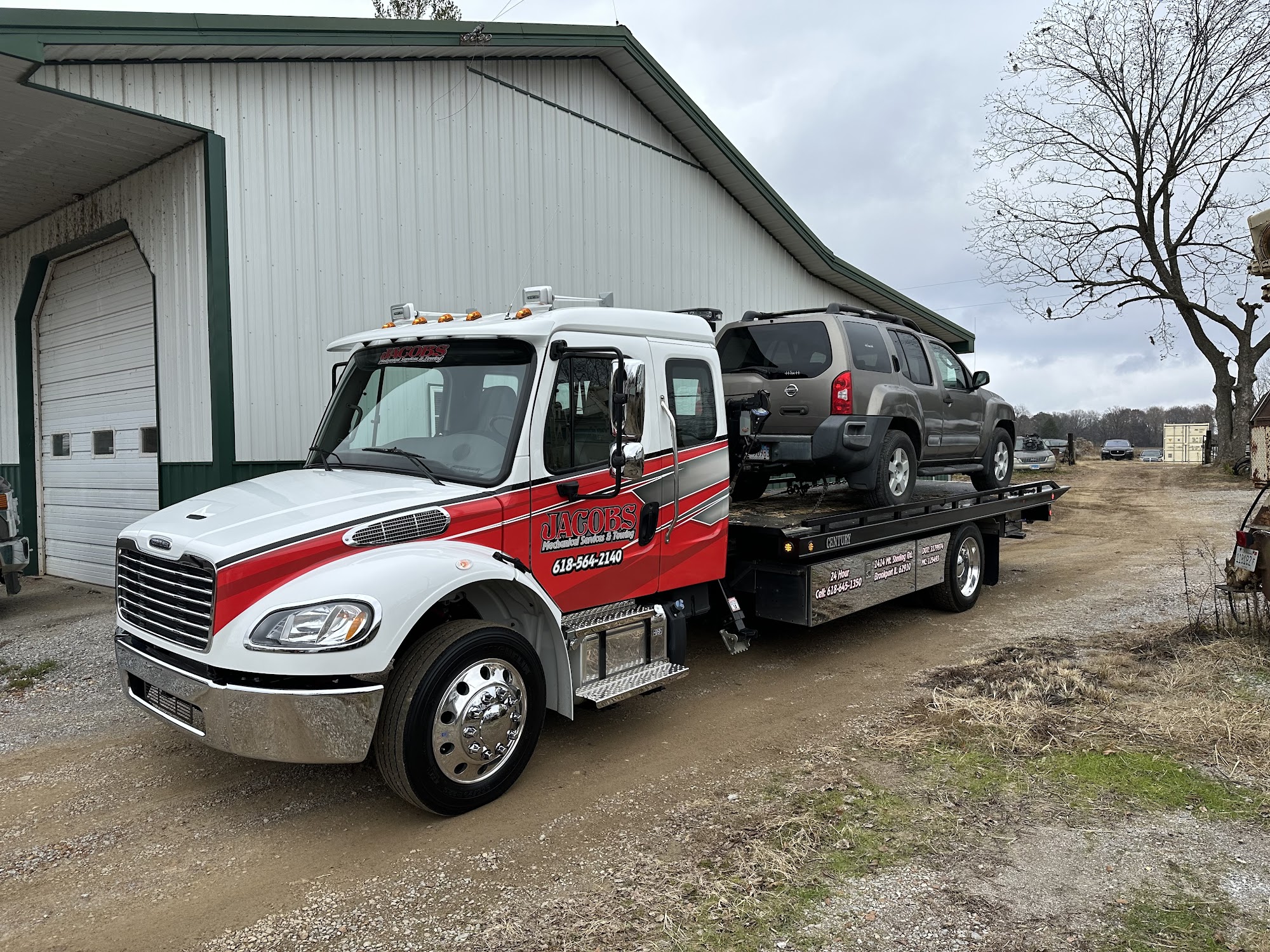 Jacobs Mechanical Services & Towing 1414 Mt Sterling Rd, Brookport Illinois 62910