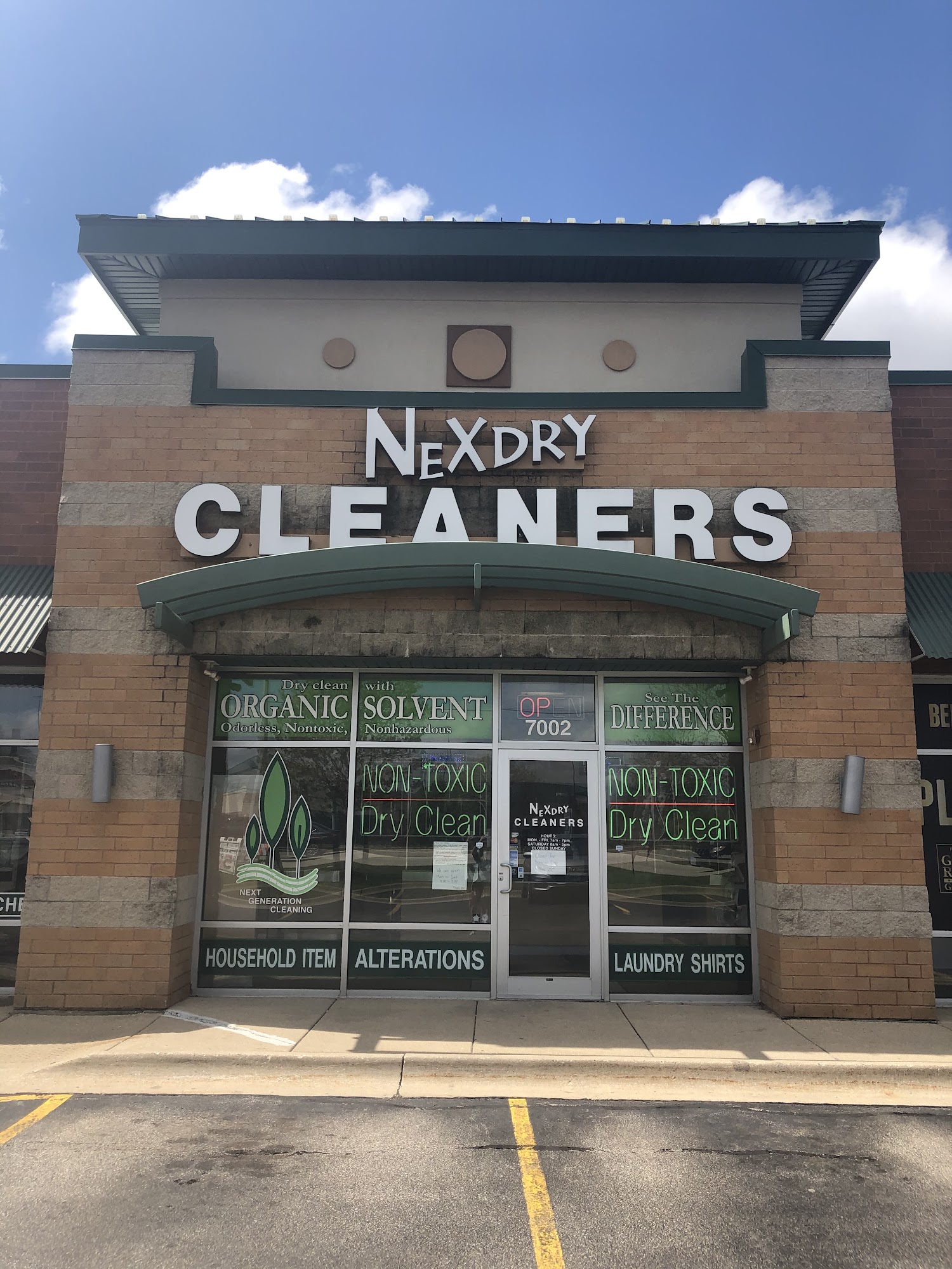 Nexdry Cleaners 7002 Huntley Rd, Carpentersville Illinois 60110