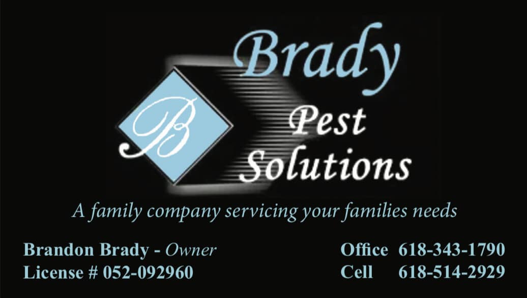 Brady Pest & Termite Management 1211 Key Ln, Caseyville Illinois 62232