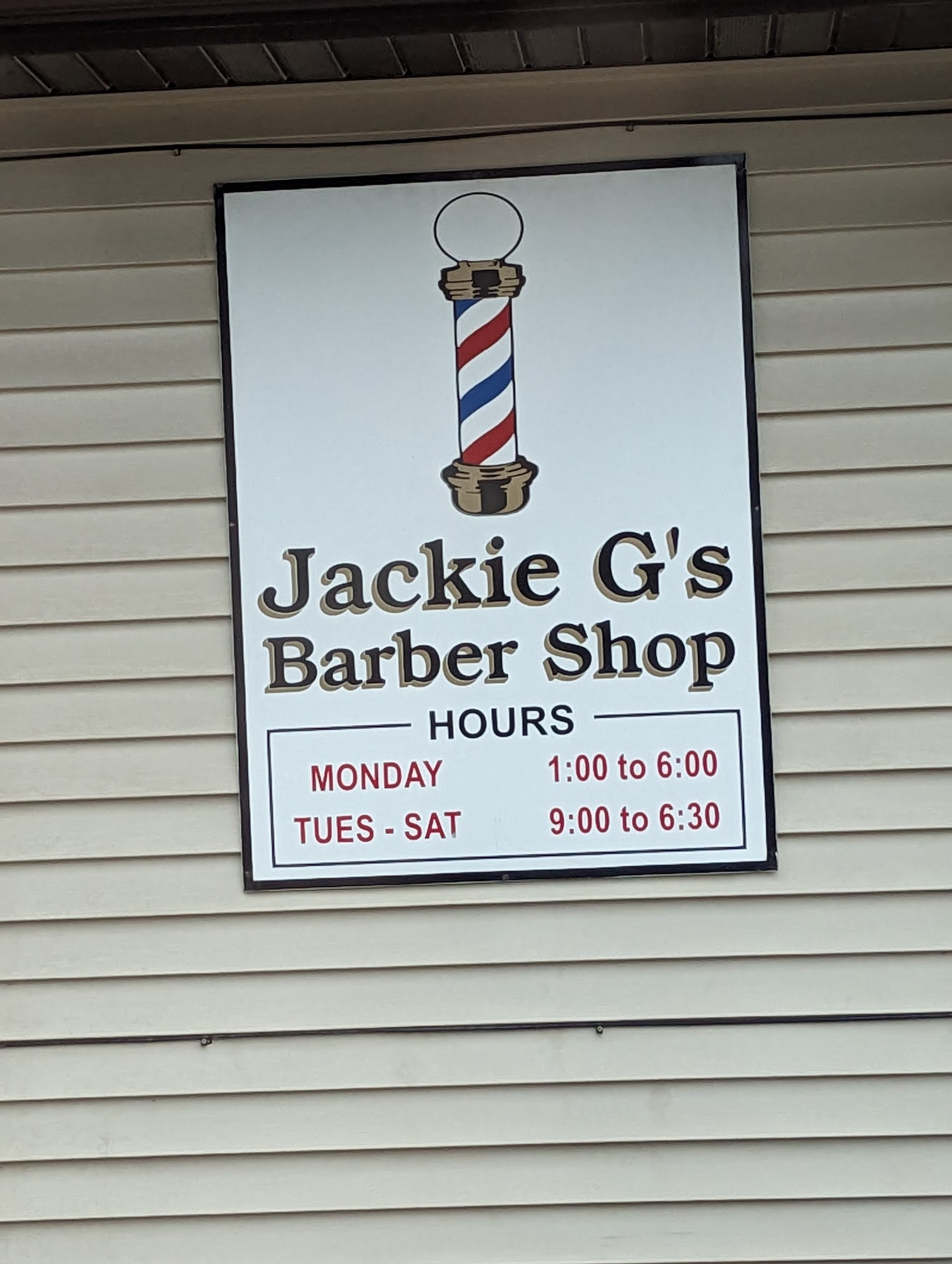 Jackie G's Barber Shop